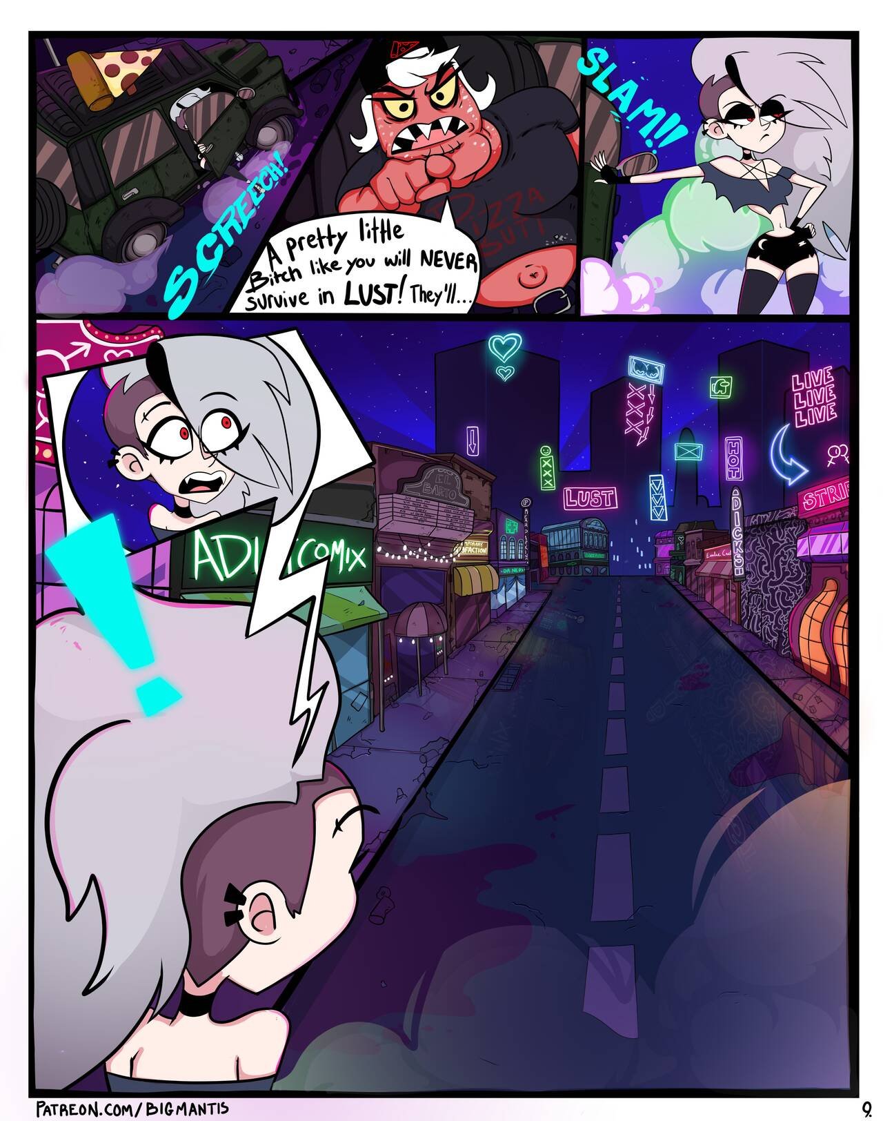 Loona: Lust – BigMantis - Porn Comics | LustyComix Loona. Lust Bigmantis 12