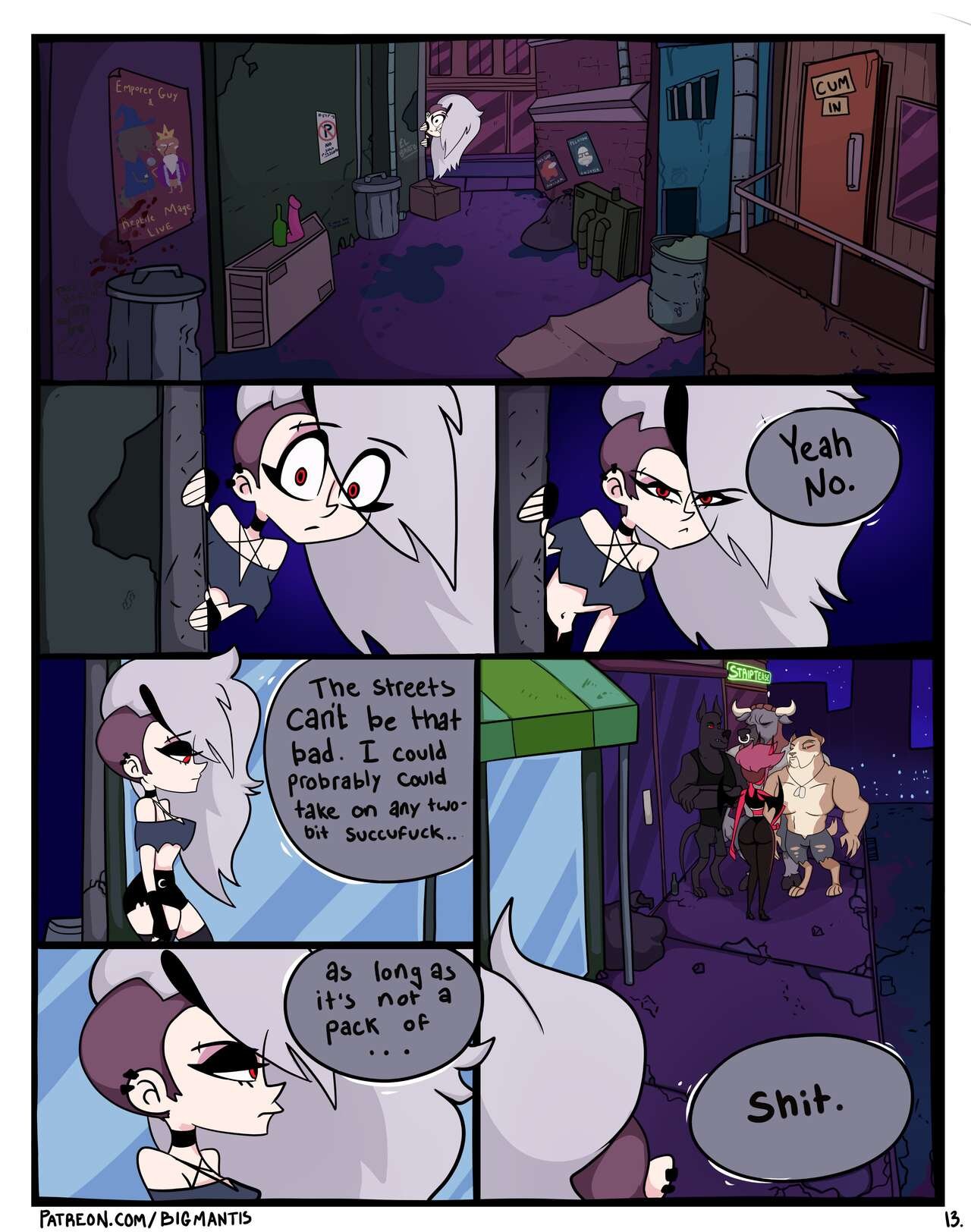 Loona: Lust – BigMantis - Porn Comics | LustyComix Loona. Lust Bigmantis 16