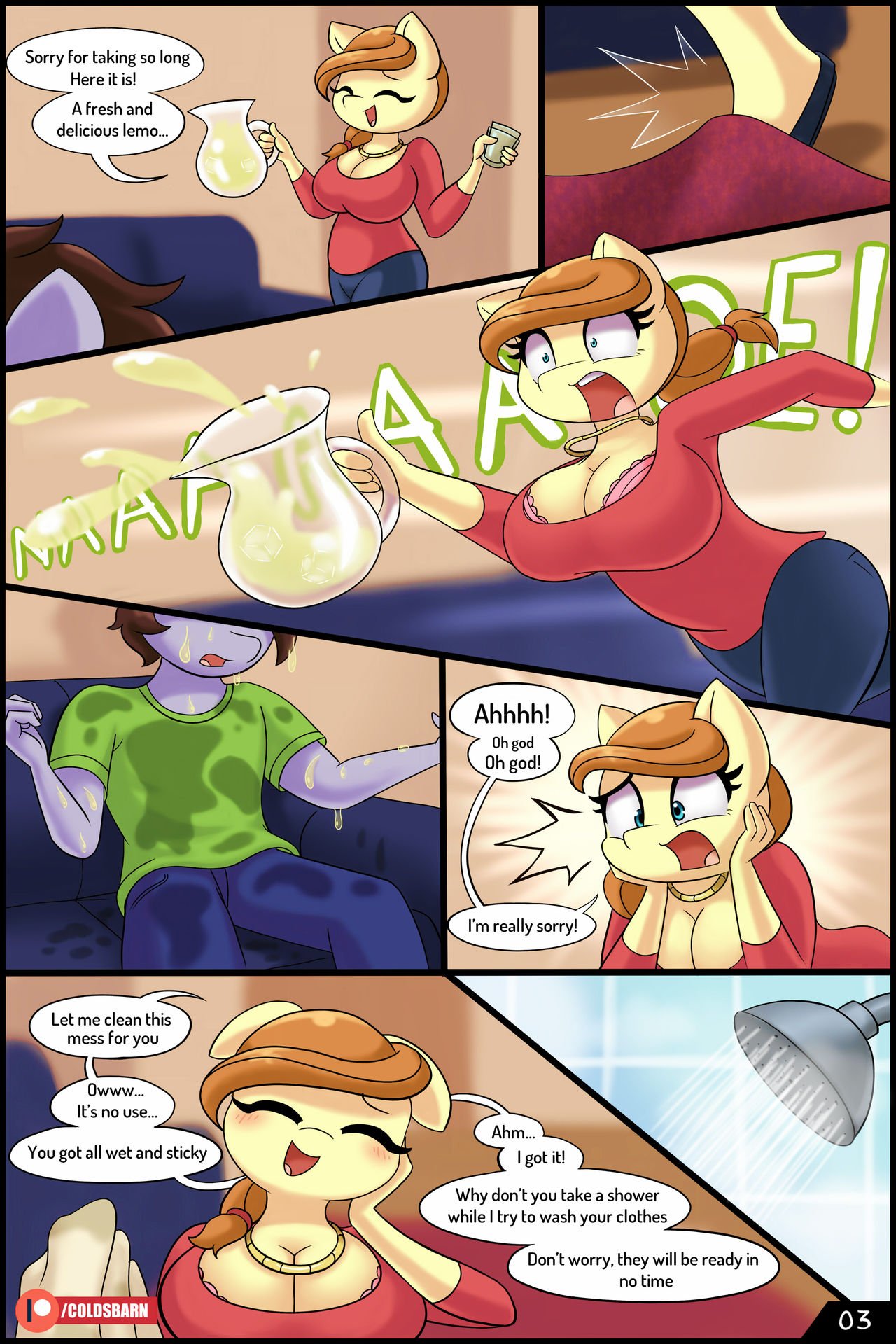 Milf Hunter – Thecoldsbarn - Furry Porn Comics | LustyComix Milf Hunter Thecoldsbarn 04