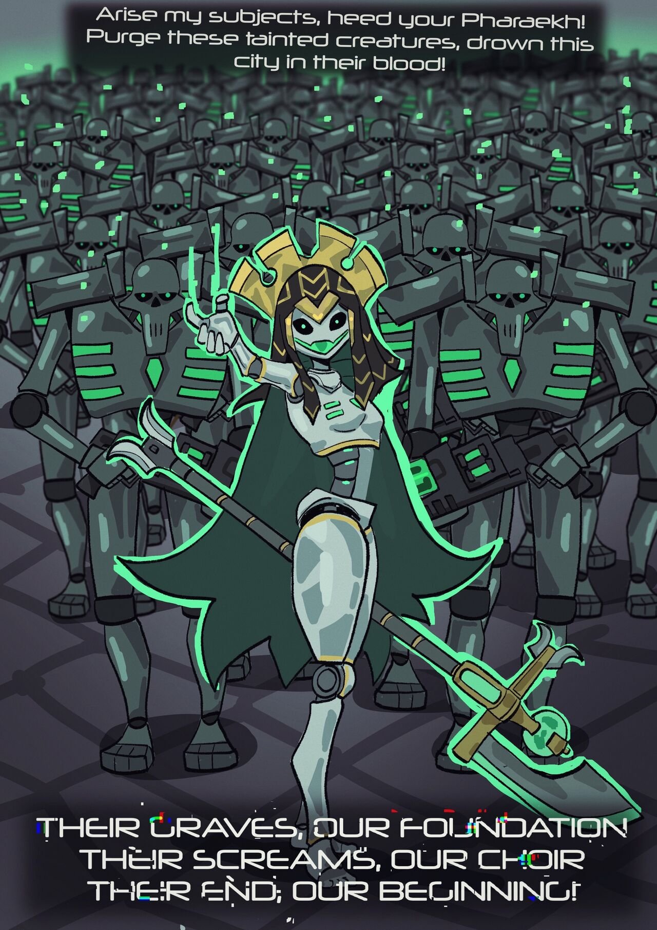Necron Girl Basedbinkie 15