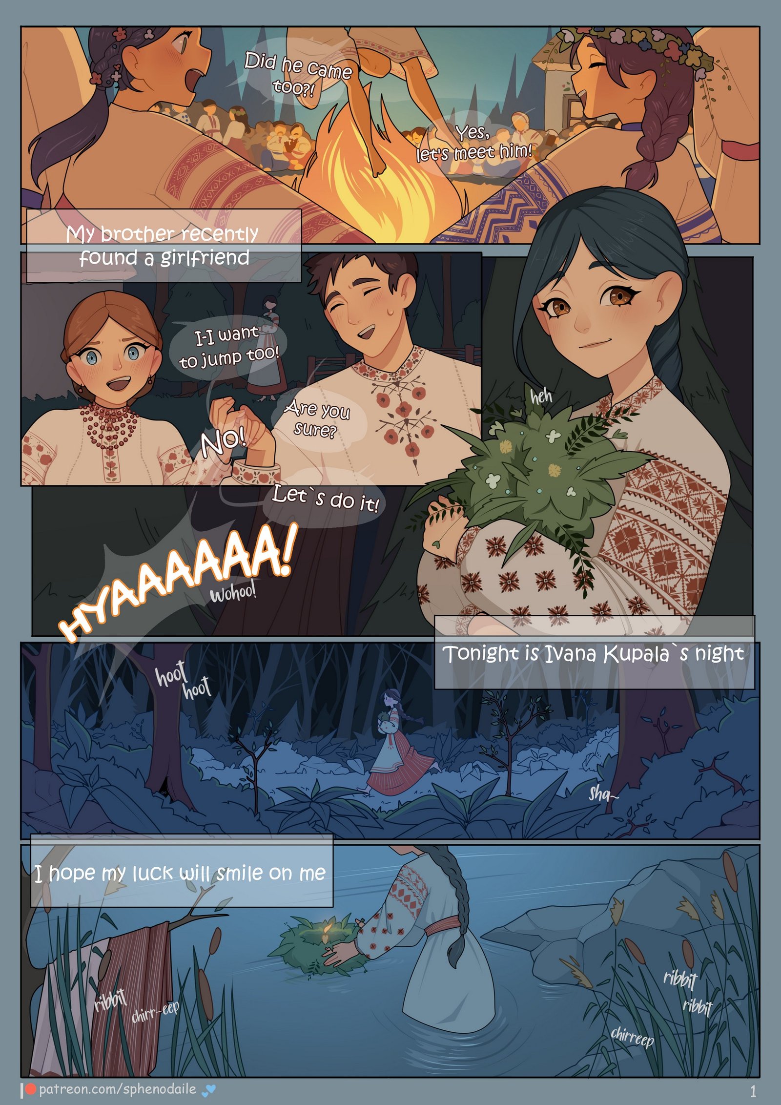 Night on Kupala – Sphenodaile - Porn Comics | LustyComix Night On Kupala Sphenodaile 03