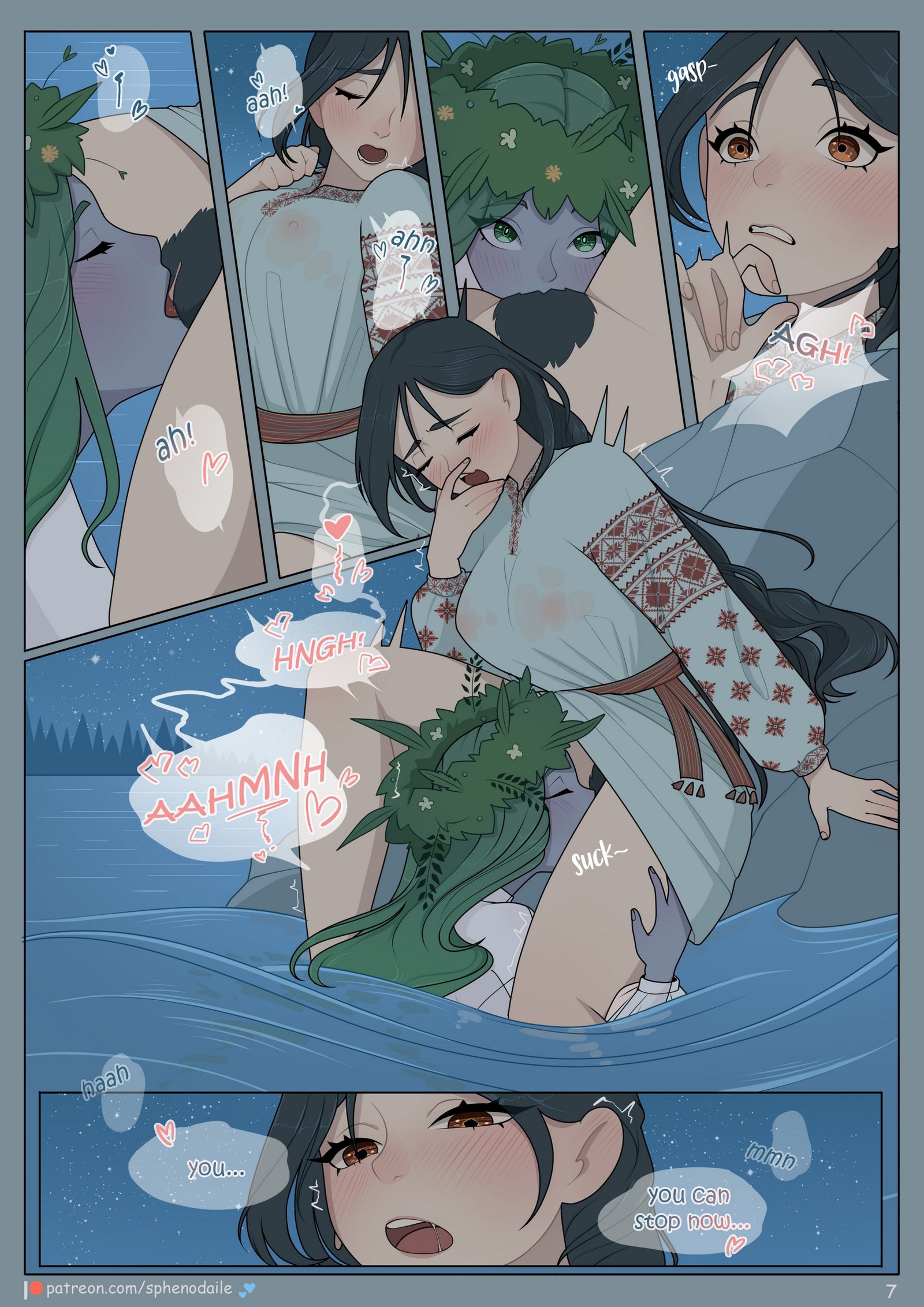 Night on Kupala – Sphenodaile - Porn Comics | LustyComix Night On Kupala Sphenodaile 09