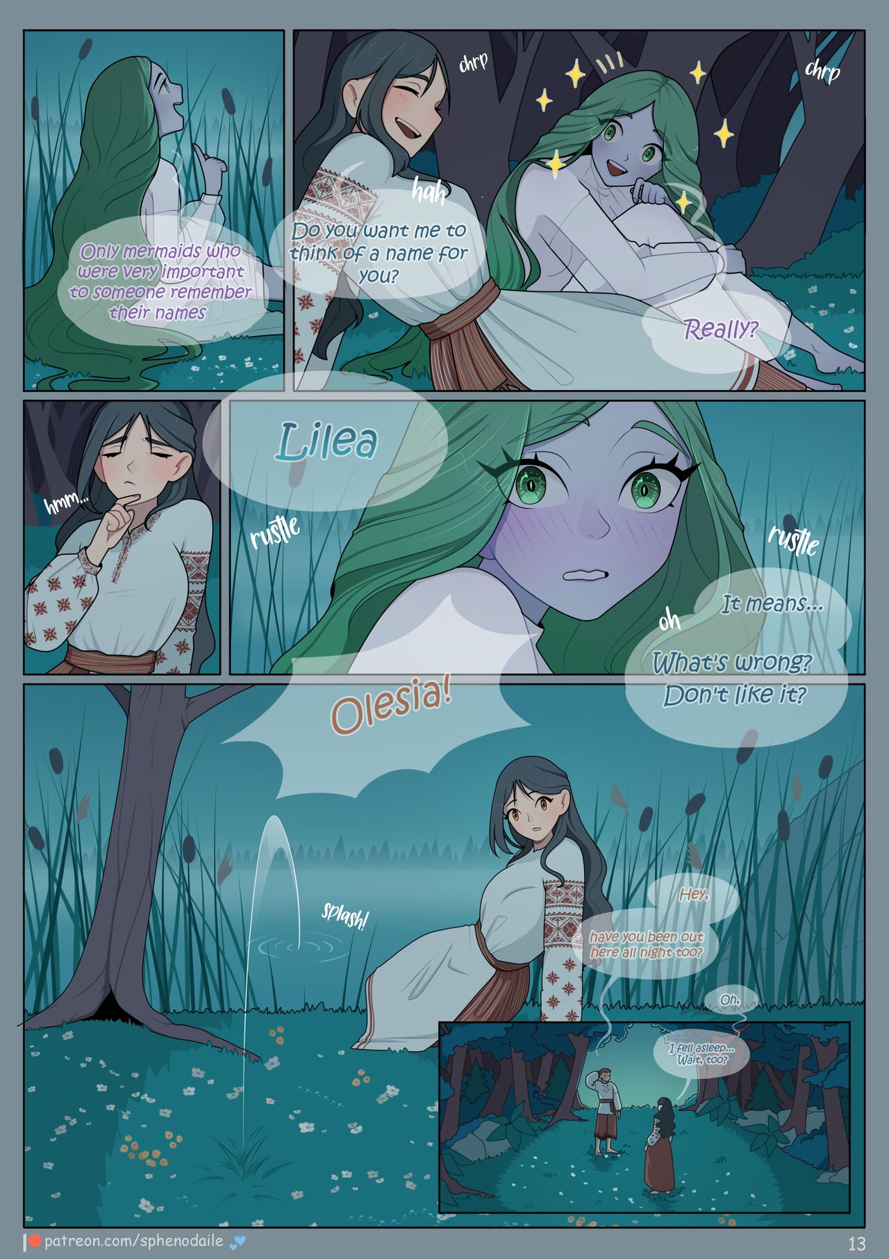 Night on Kupala – Sphenodaile - Porn Comics | LustyComix Night On Kupala Sphenodaile 15