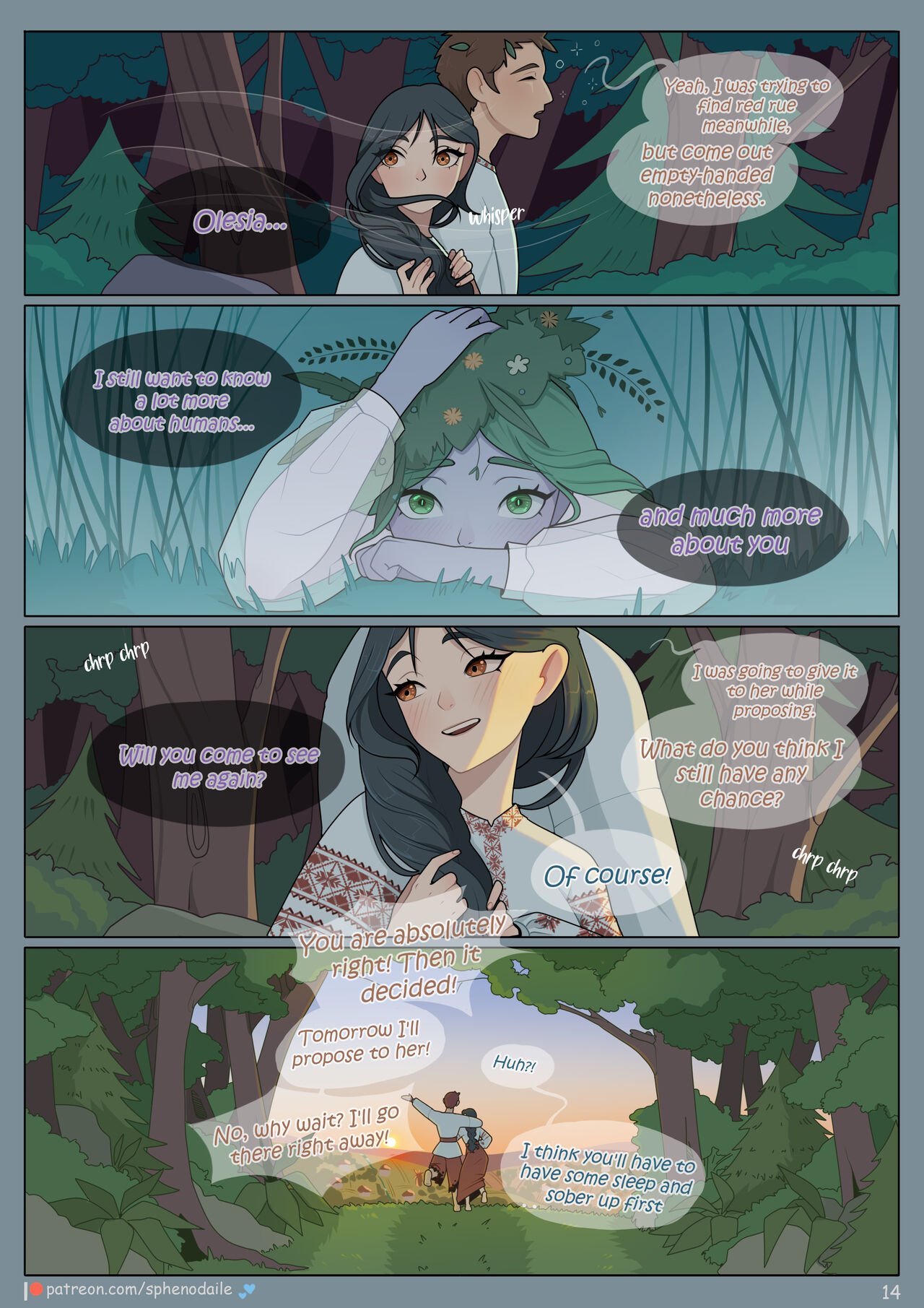 Night on Kupala – Sphenodaile - Porn Comics | LustyComix Night On Kupala Sphenodaile 16