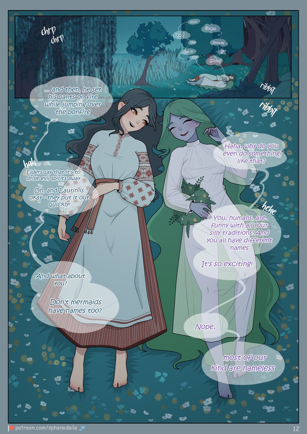Night on Kupala – Sphenodaile - Porn Comics | LustyComix Night On Kupala – Sphenodaile 14