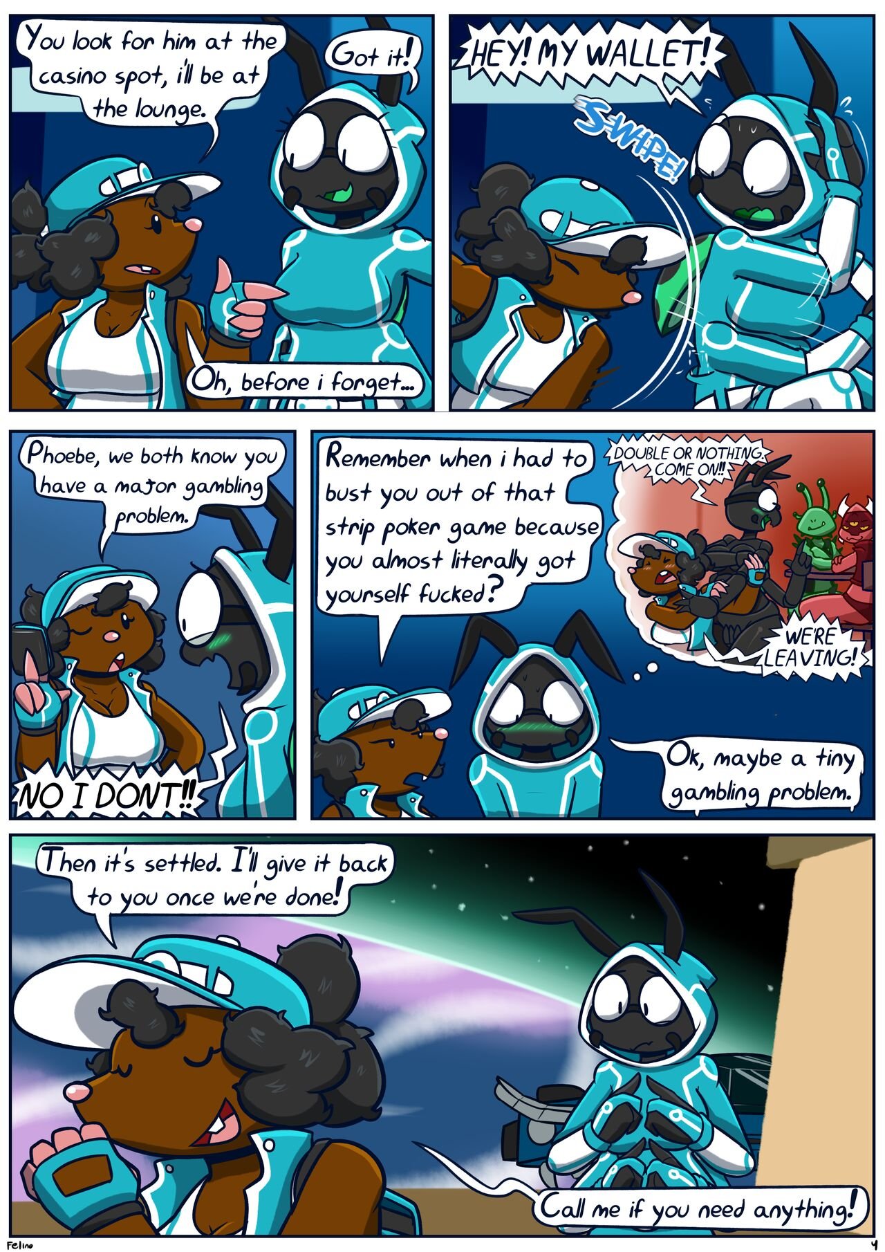 Out of Luck – Felino - Furry Porn Comics | LustyComix Out Of Luck Felino 05