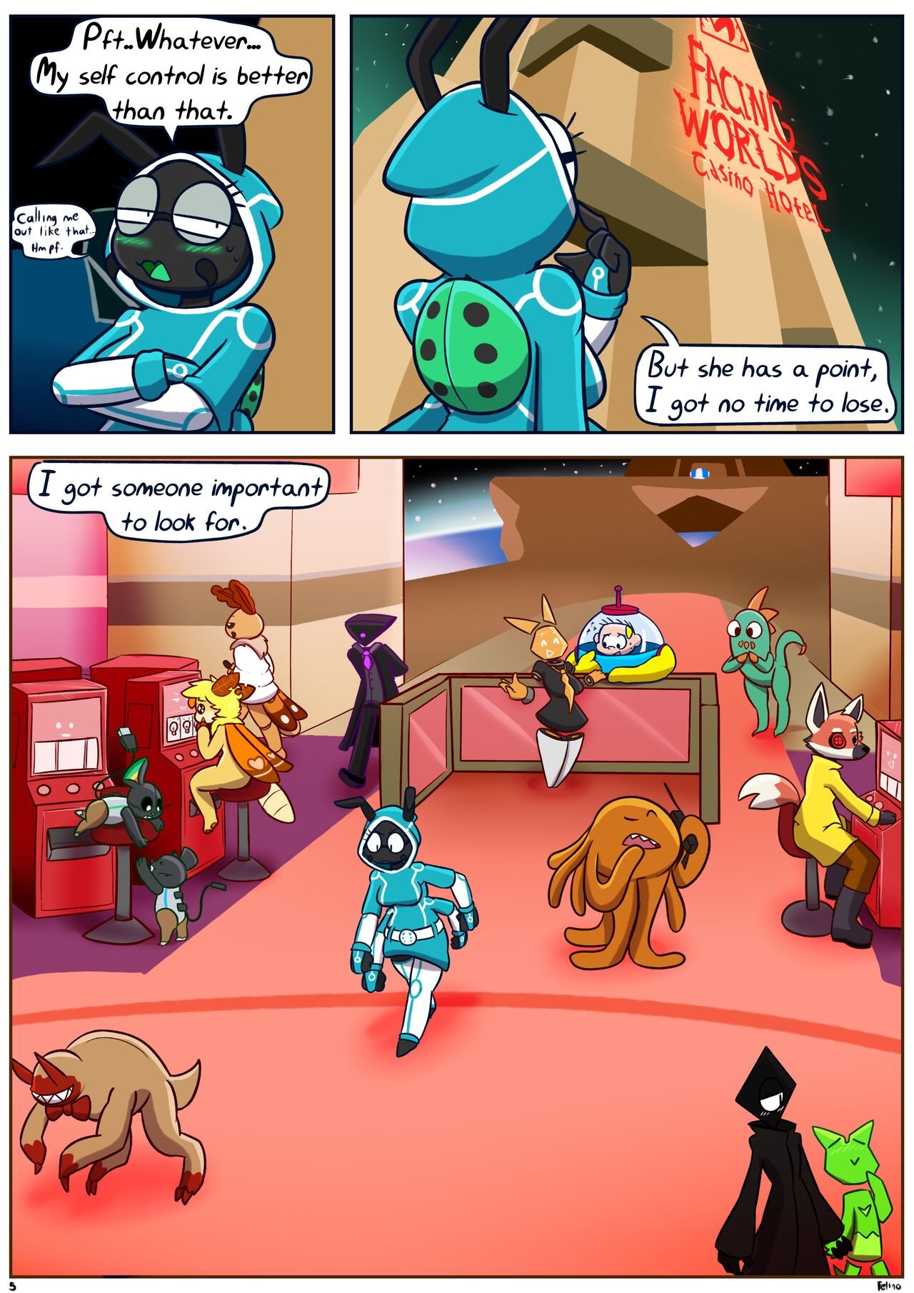 Out of Luck – Felino - Furry Porn Comics | LustyComix Out Of Luck Felino 06