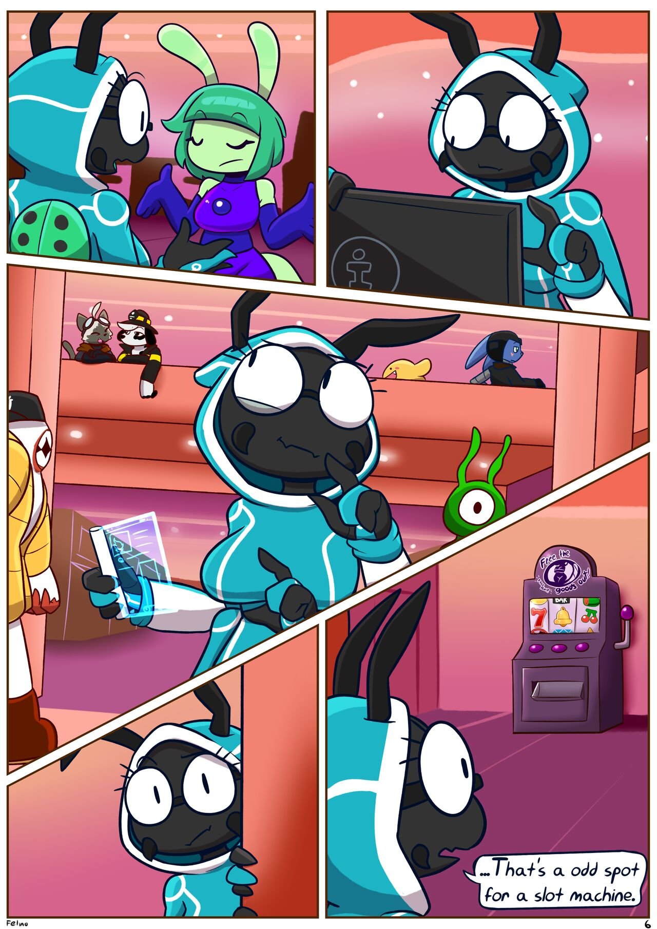 Out of Luck – Felino - Furry Porn Comics | LustyComix Out Of Luck Felino 07