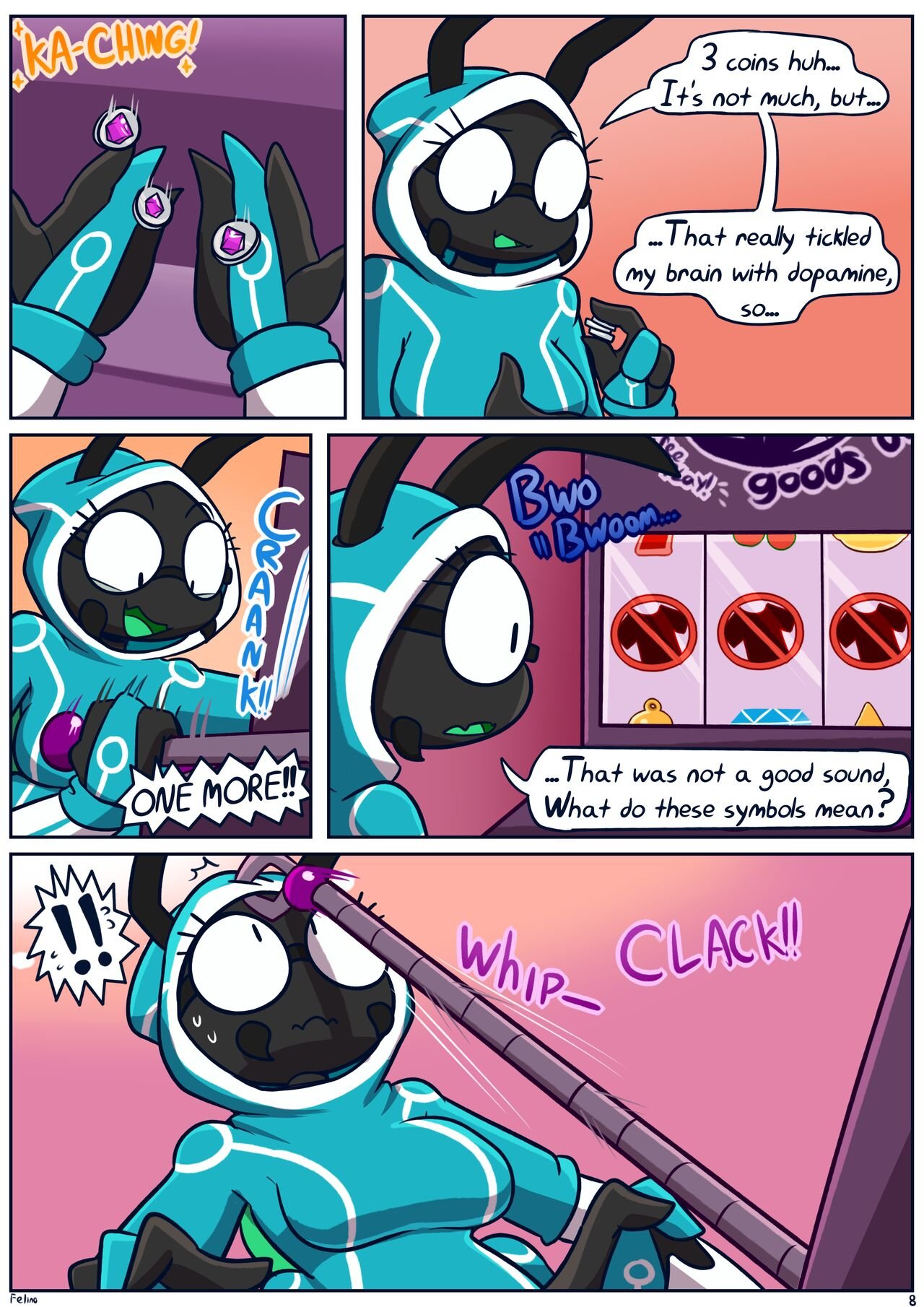 Out of Luck – Felino - Furry Porn Comics | LustyComix Out Of Luck Felino 09