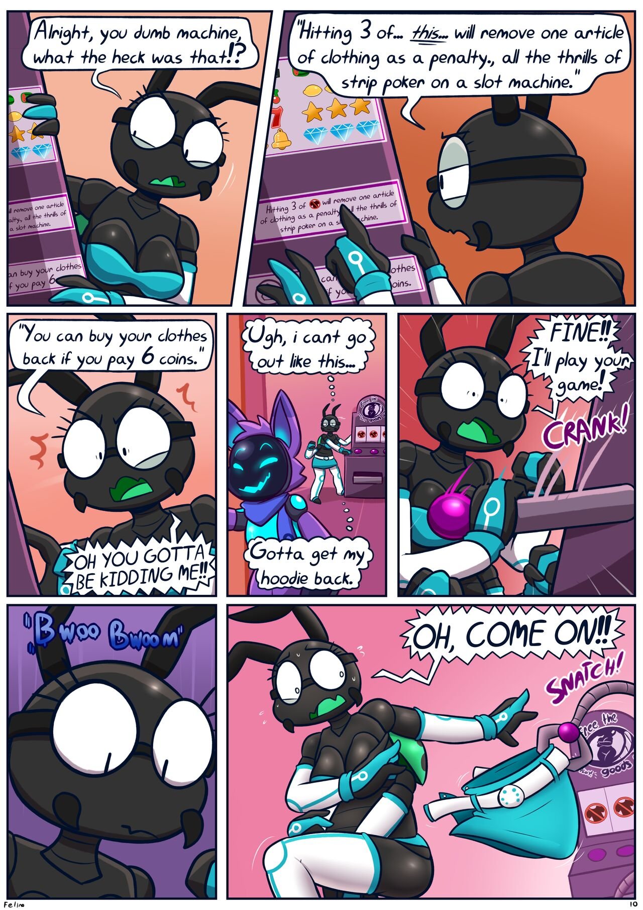 Out of Luck – Felino - Furry Porn Comics | LustyComix Out Of Luck Felino 11