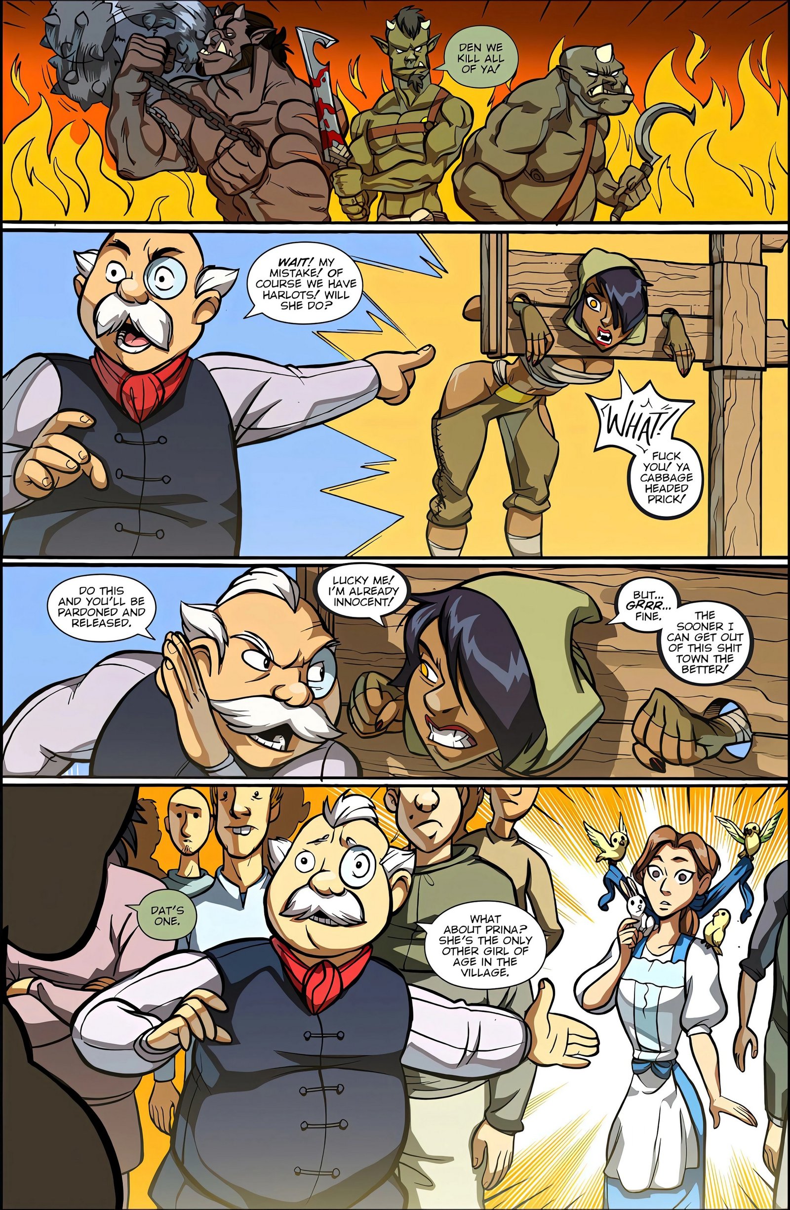 Pay or We Play – Mana World - Porn Comics | LustyComix Pay Or We Play Mana World 03