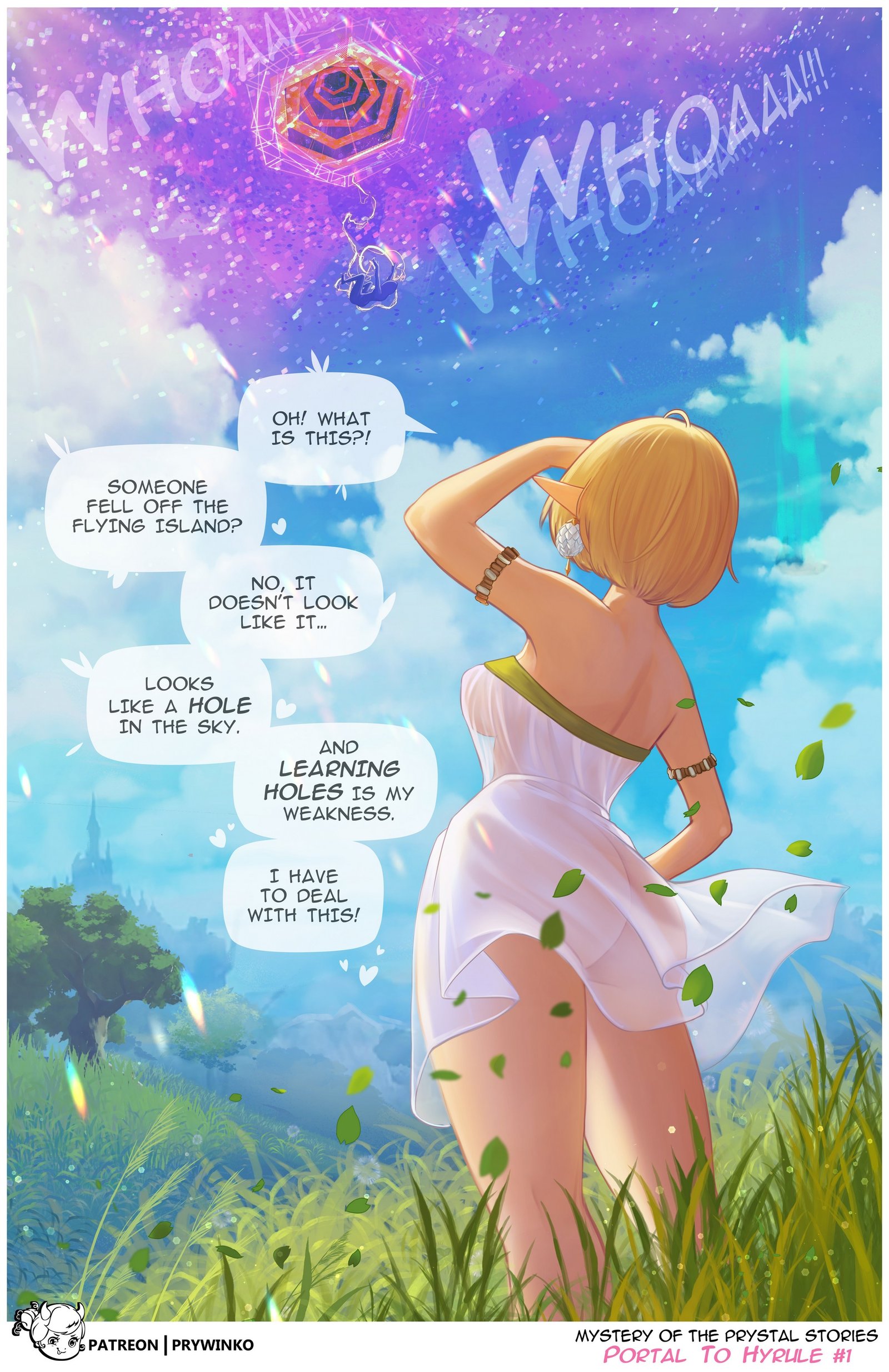 Portal to Hyrule 1 – Prywinko - Porn Comics | LustyComix Portal To Hyrule 1 Prywinko 01