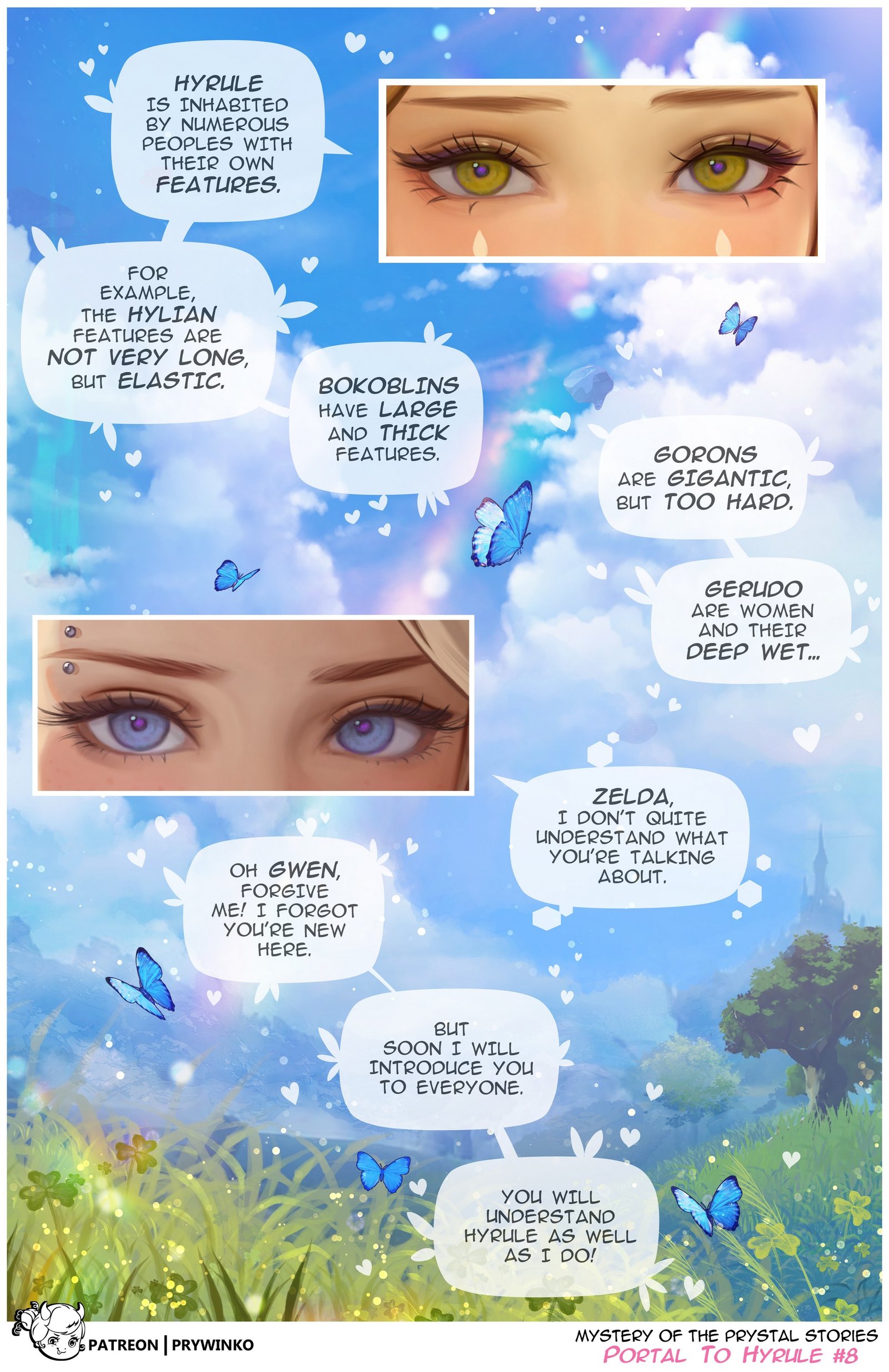 Portal to Hyrule 1 – Prywinko - Porn Comics | LustyComix Portal To Hyrule 1 Prywinko 08