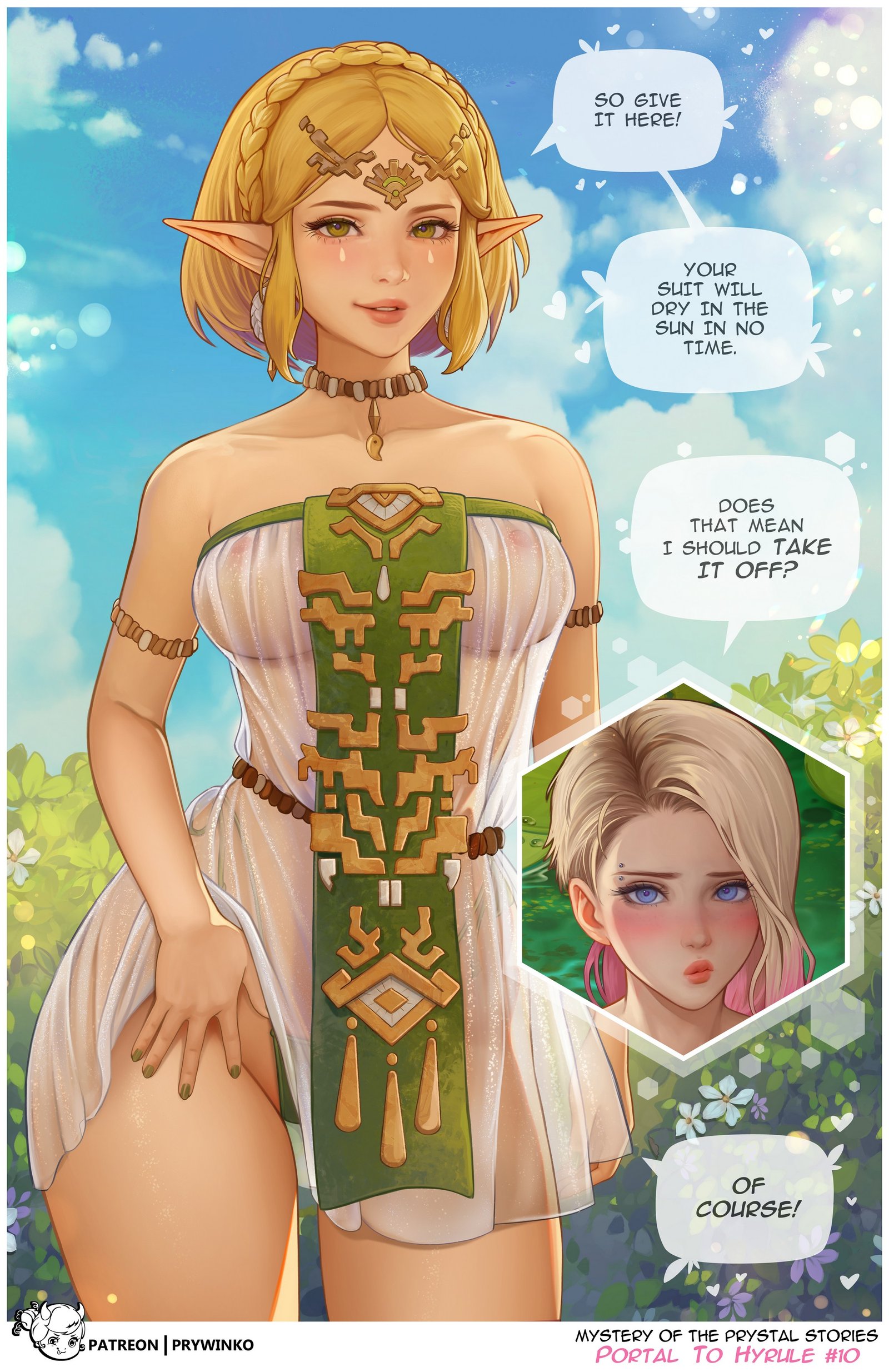 Portal to Hyrule 1 – Prywinko - Porn Comics | LustyComix Portal To Hyrule 1 Prywinko 10
