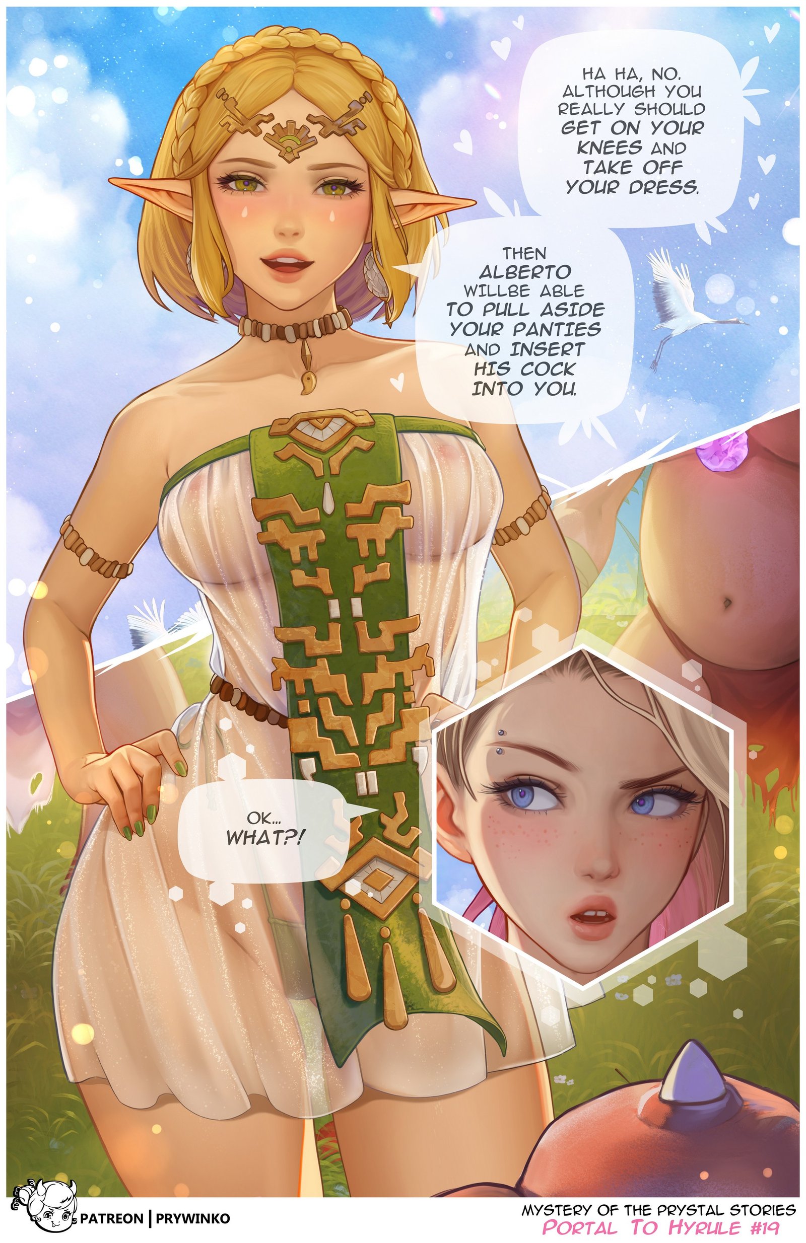 Portal to Hyrule 1 – Prywinko - Porn Comics | LustyComix Portal To Hyrule 1 Prywinko 19