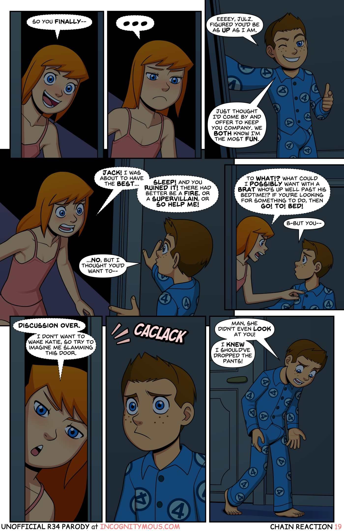 Power Pack – Chain Reaction – Incognitymous - Porn Comics | LustyComix Power Pack – Chain Reaction – Incognitymous 20