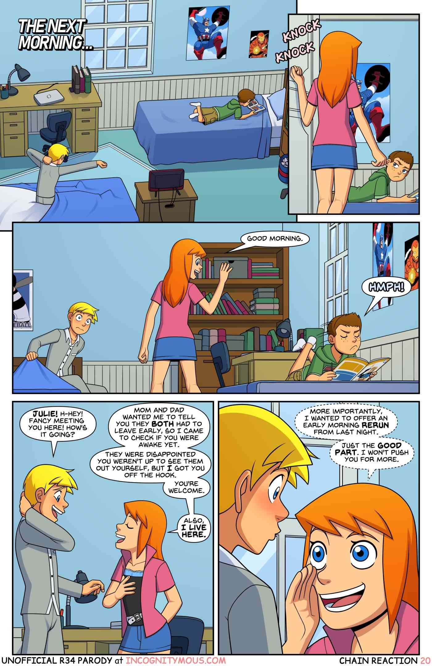 Power Pack – Chain Reaction – Incognitymous - Porn Comics | LustyComix Power Pack – Chain Reaction – Incognitymous 21