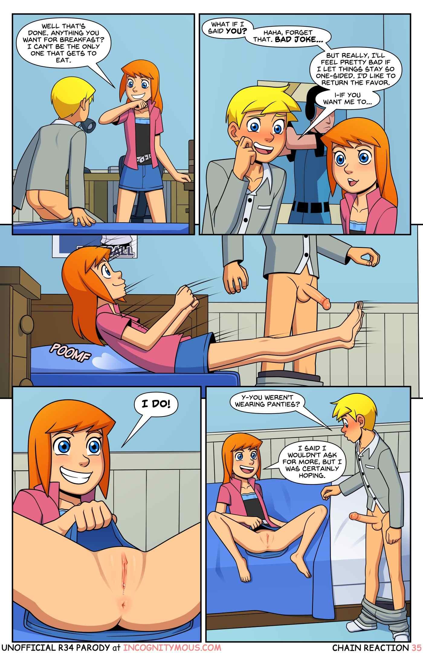Power Pack – Chain Reaction – Incognitymous - Porn Comics | LustyComix Power Pack – Chain Reaction – Incognitymous 36