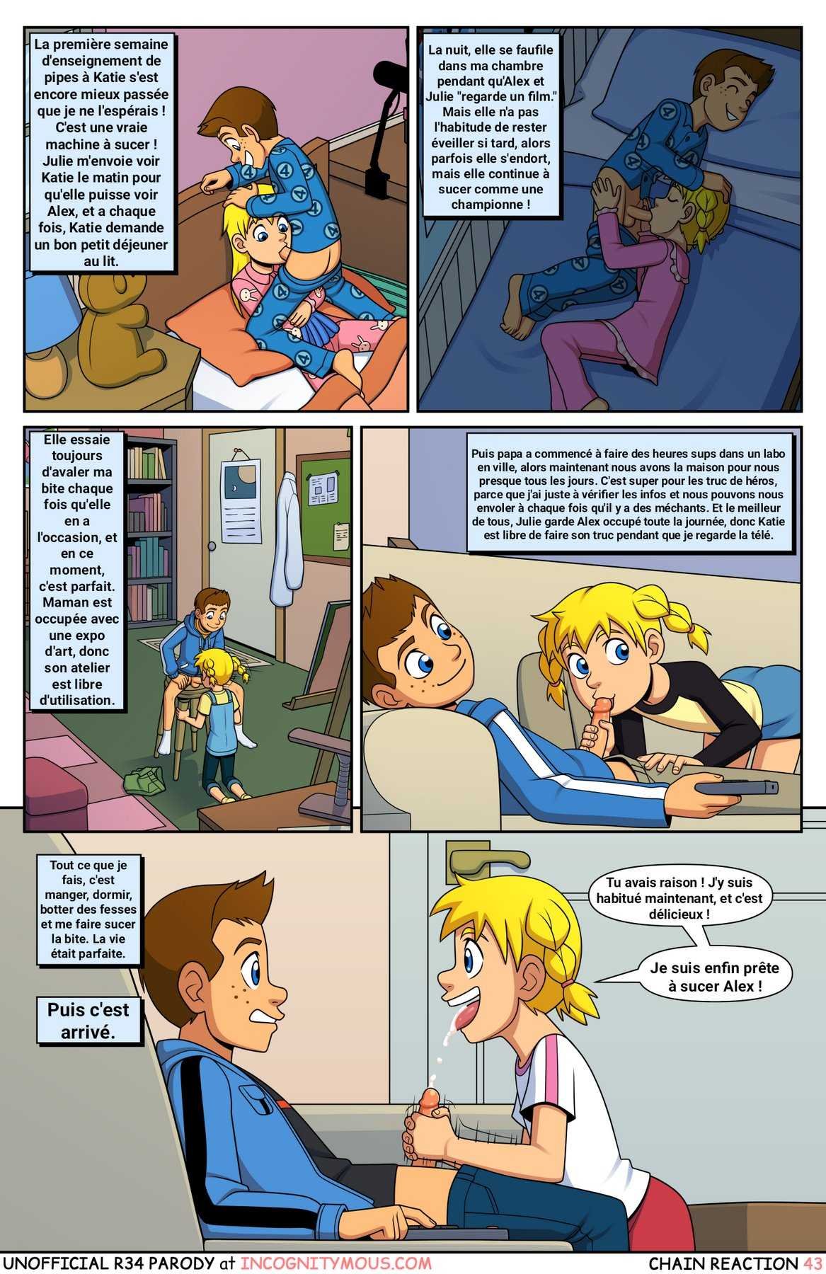 Power Pack – Chain Reaction – Incognitymous - Porn Comics | LustyComix Power Pack – Chain Reaction – Incognitymous 44