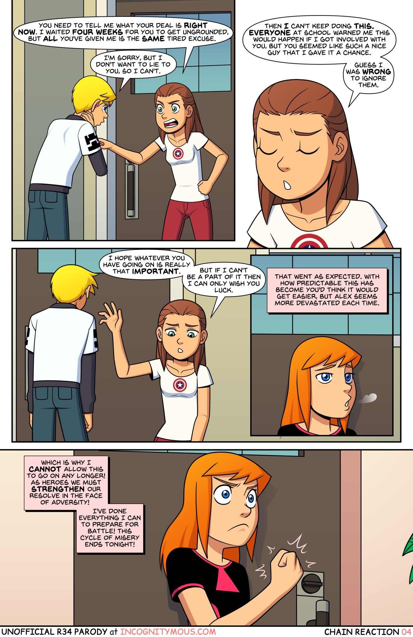 Power Pack – Chain Reaction – Incognitymous - Porn Comics | LustyComix Power Pack – Chain Reaction – Incognitymous 5