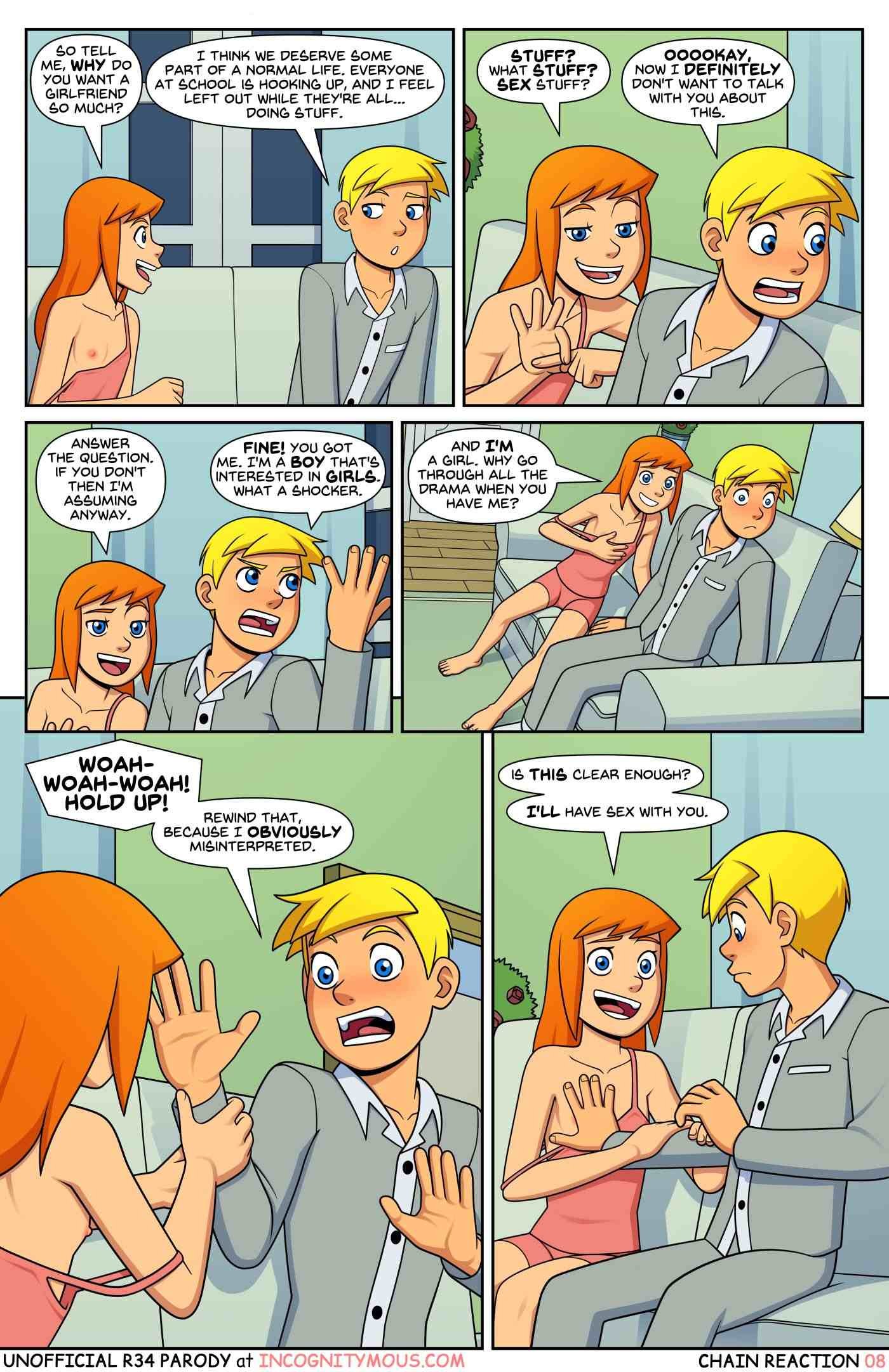 Power Pack – Chain Reaction – Incognitymous - Porn Comics | LustyComix Power Pack – Chain Reaction – Incognitymous 9