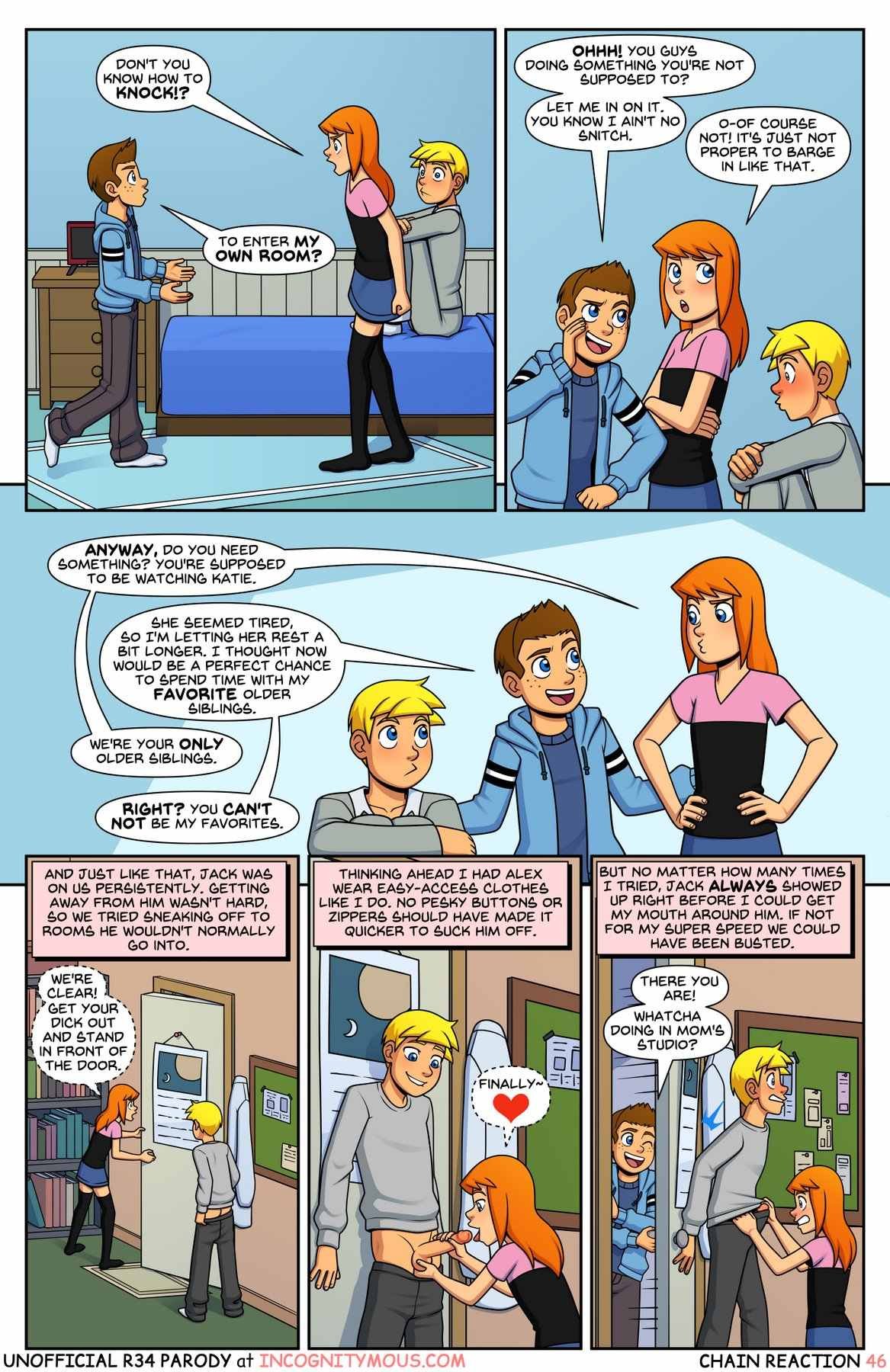 Power Pack – Chain Reaction – Incognitymous - Porn Comics | LustyComix Power Pack.. Chain Reaction Incognitymous 47