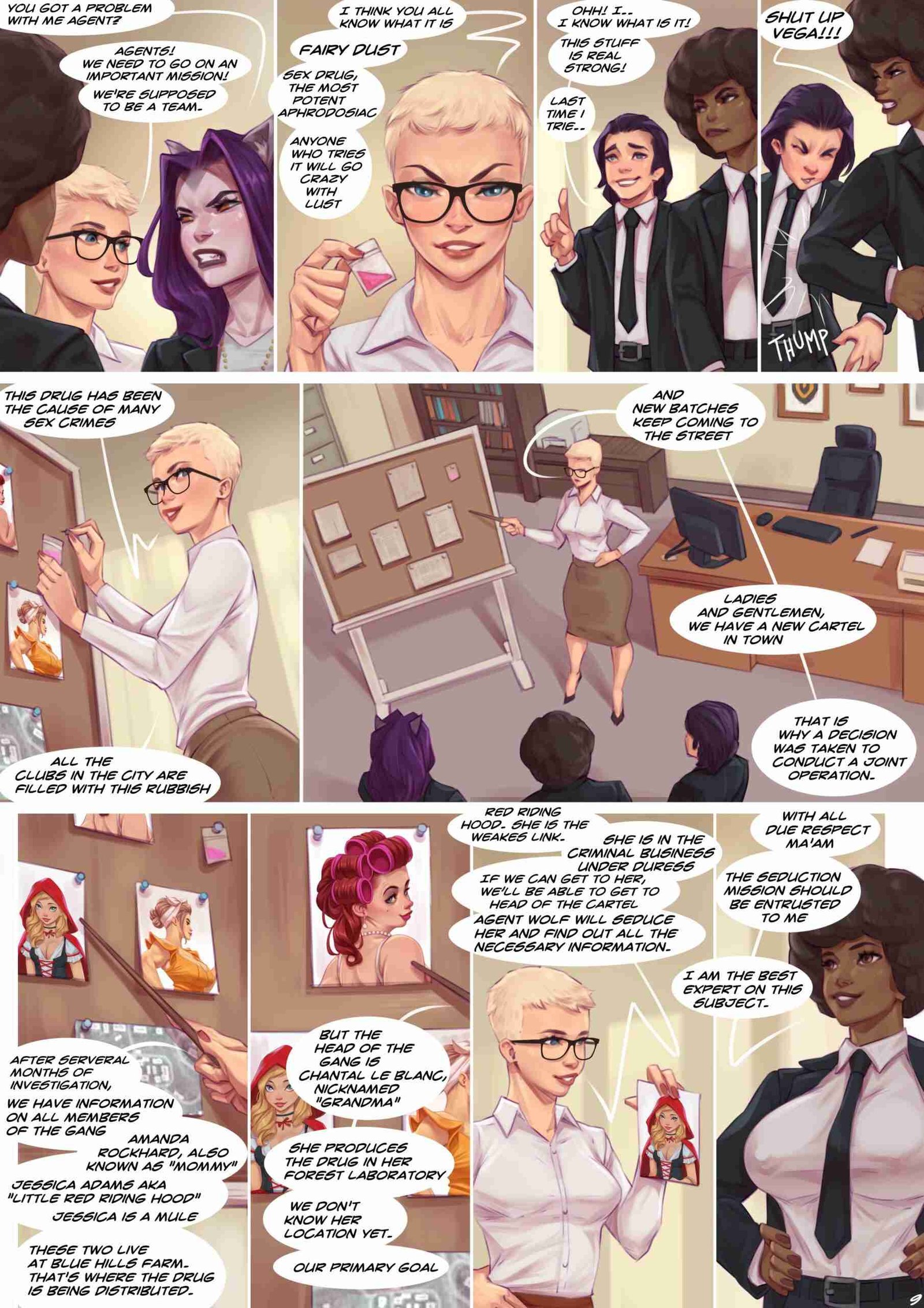Red Hot Riding Hood – Rino99 - Porn Comics | LustyComix Red Hot Riding Hood – Rino99 10