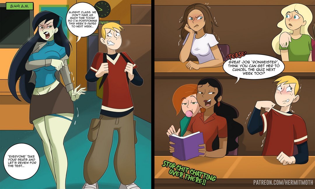 Shego is Late to Class – Hermit Moth - Porn Comics | LustyComix Shego Is Late To Class Hermit Moth Porn Comic 04
