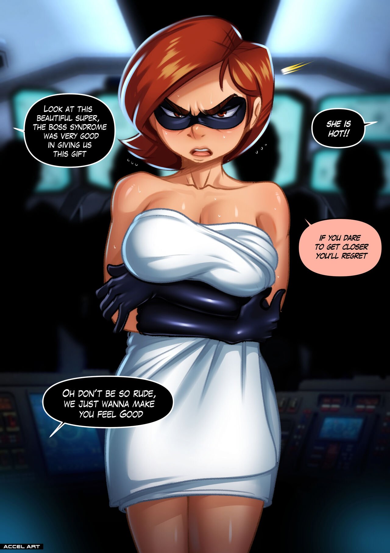 Sindrome’s Slave – Accel Art - Porn Comics | LustyComix Sindromes Slave – Accel Art 2