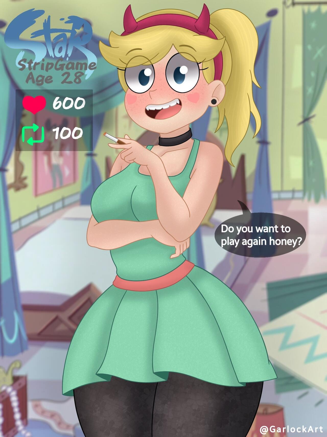 Star Butterfly Stripgame – Garlockart 9