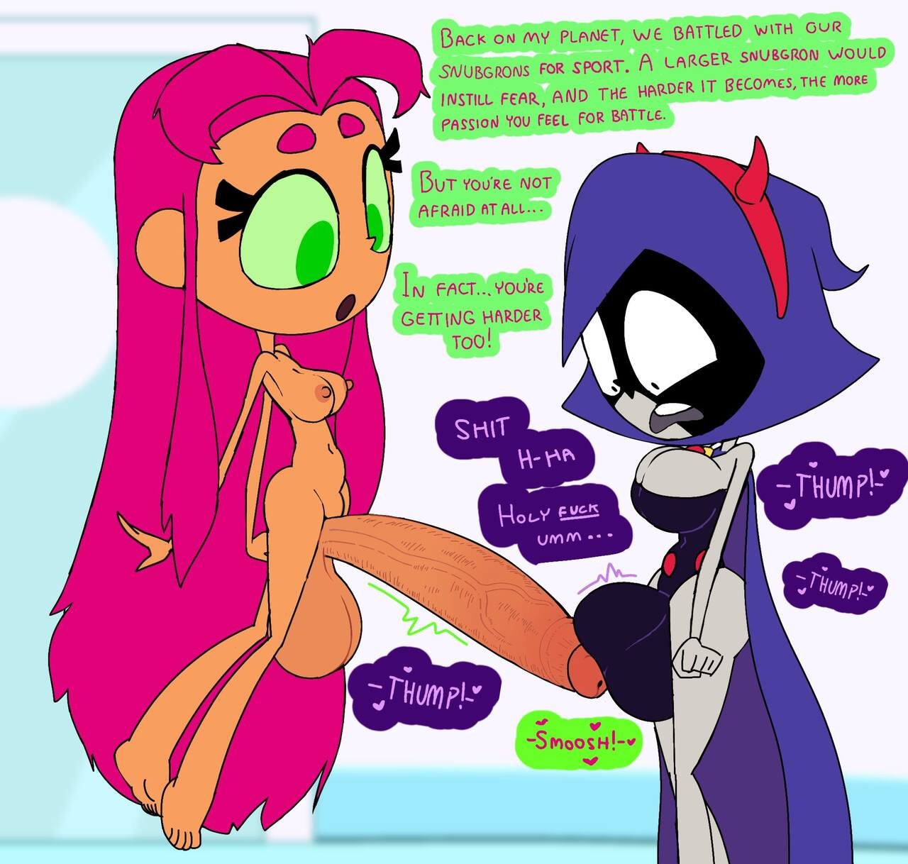 Starfire Raven Googabutt 02