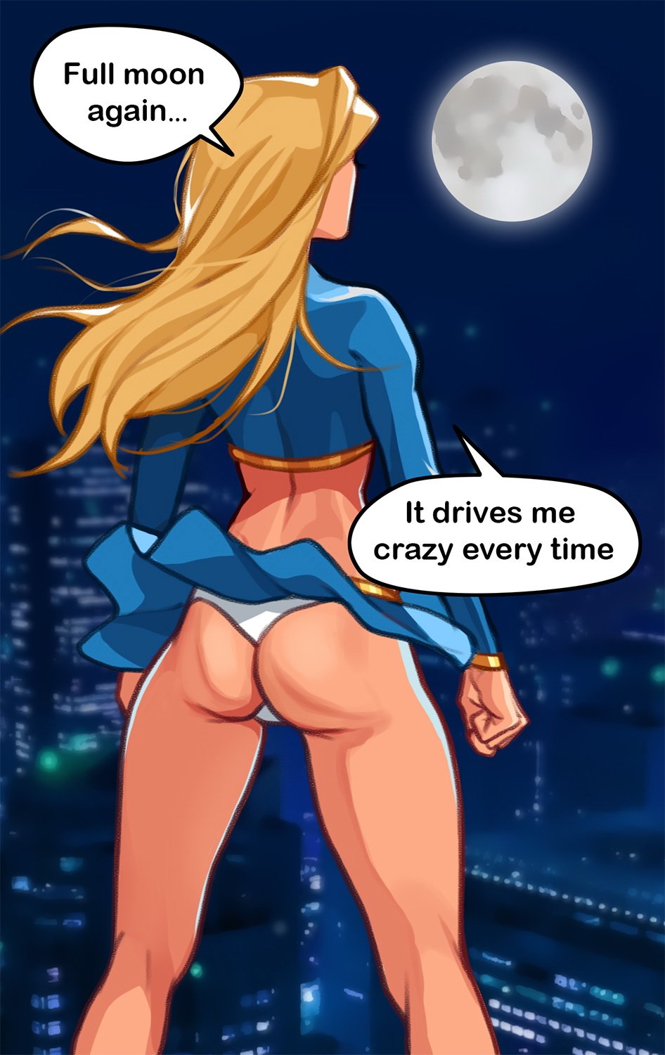 Super Girl – OLENA MINKO - Porn Comics | LustyComix Super Girl Olena Minko 01