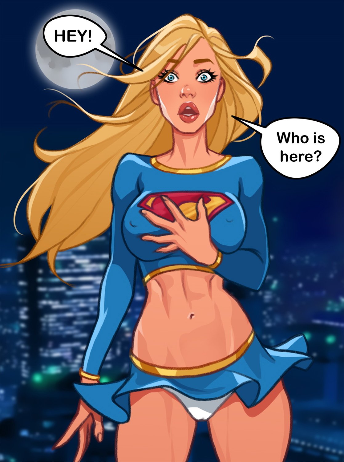 Super Girl – OLENA MINKO - Porn Comics | LustyComix Super Girl Olena Minko 04