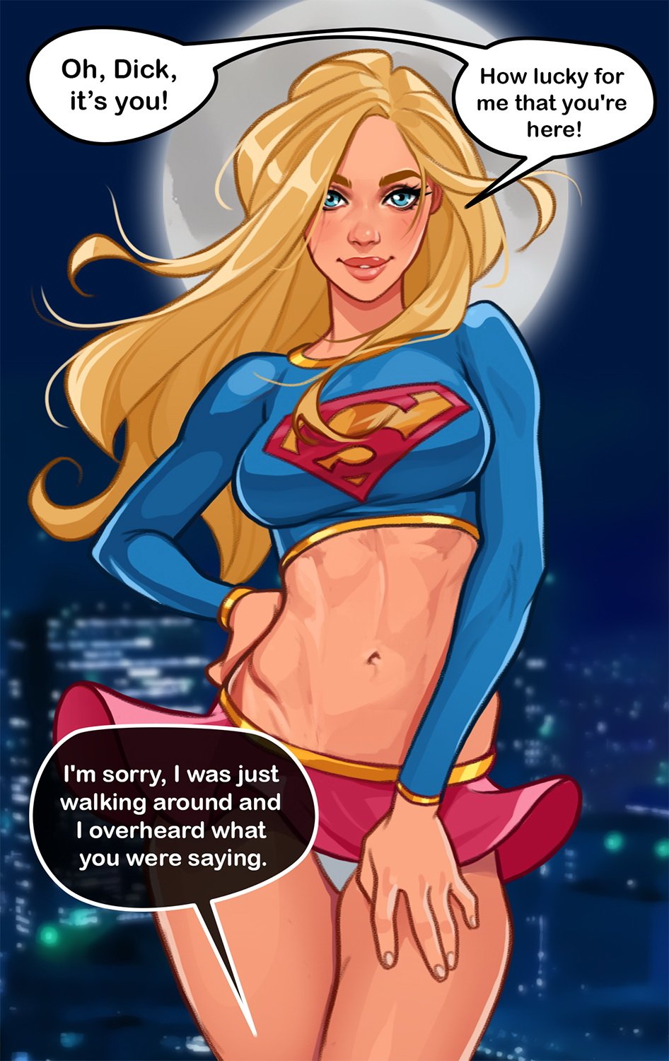 Super Girl – OLENA MINKO - Porn Comics | LustyComix Super Girl Olena Minko 05