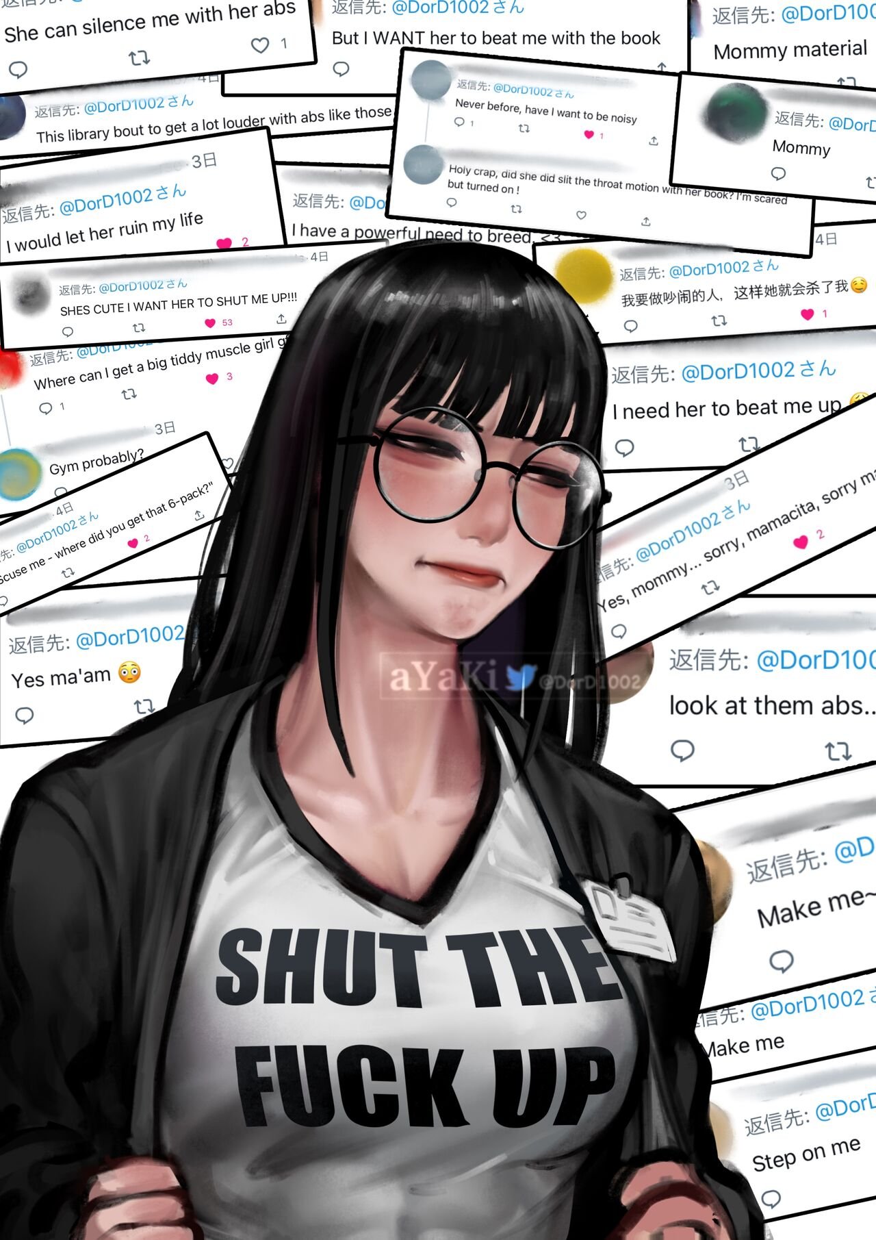 Sylense. Goth Librarian Ayaki 02