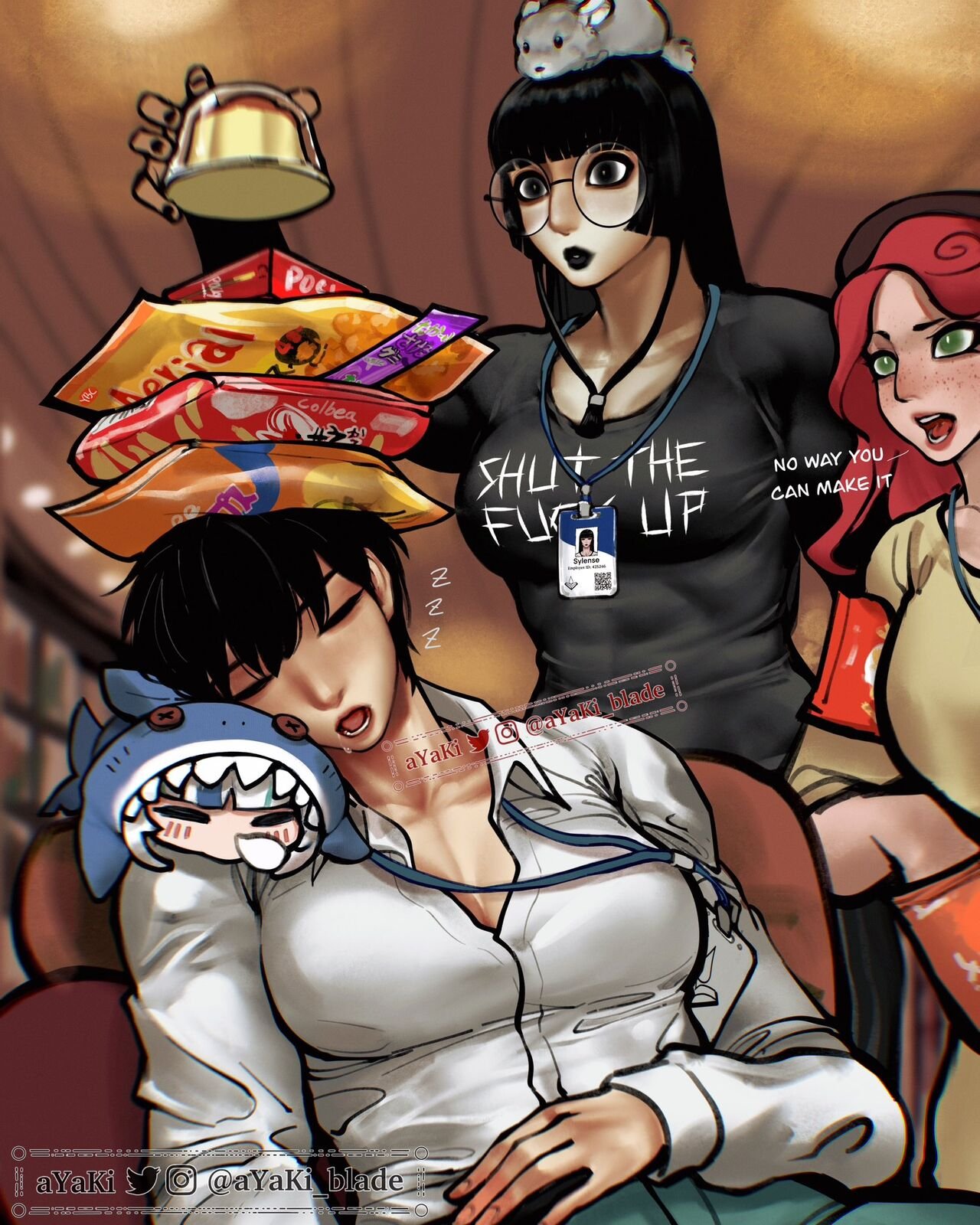 Sylense. Goth Librarian Ayaki 16