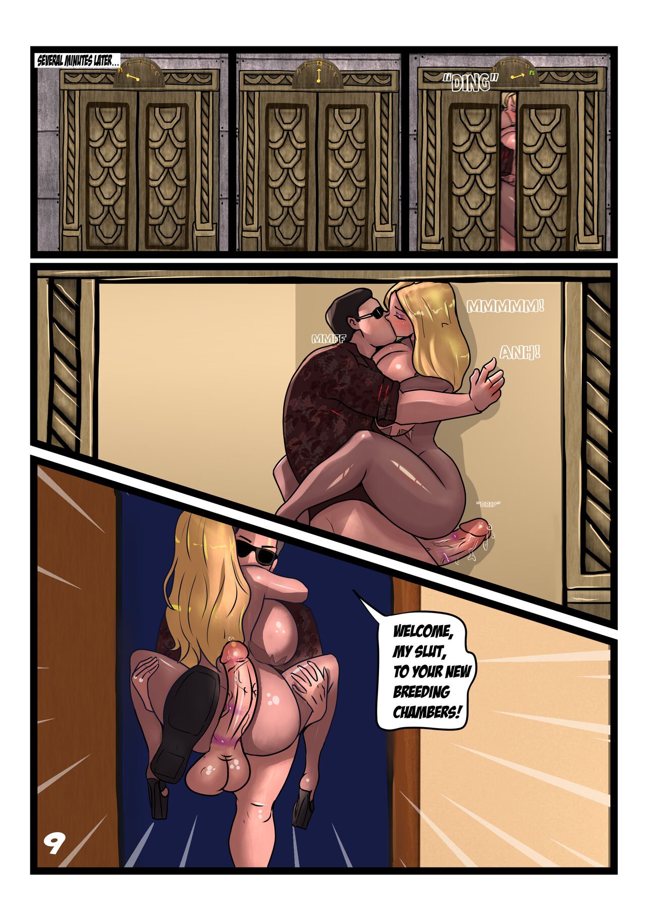 Terminal Quickies: The New Girl – Jimjim - Porn Comics | LustyComix Terminal Quickies. The New Girl Jimjim 09