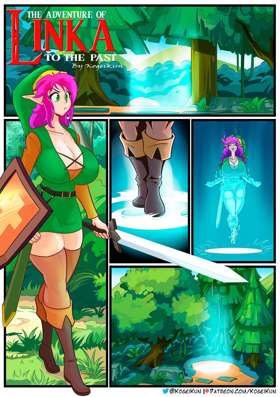 The Adventure of Linka to the Past – Kogeikun - Porn Comics | LustyComix The Adventure Of Linka To The Past Kogeikun Porn Comic 01