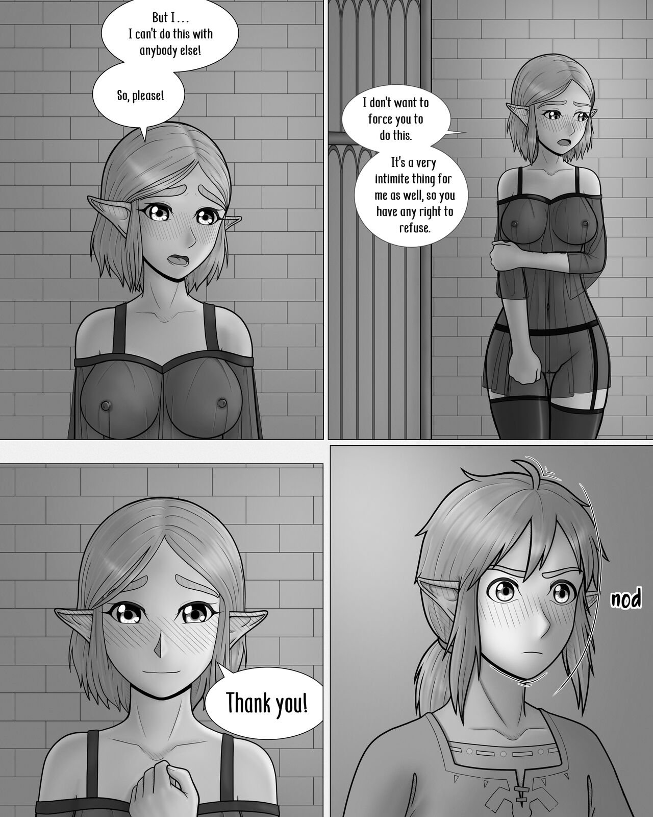 The Legend Of Zelda. A Night With The Princess A Lewd Weeb 07