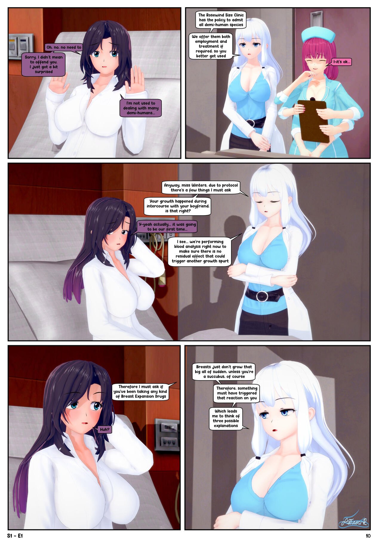 Thyra’s Clinic Hours – Astraea-R - Porn Comics | LustyComix Thyras Clinic Hours Astraea R 11