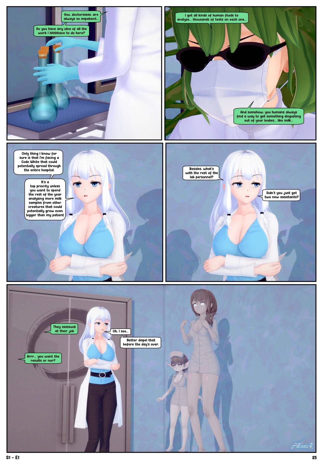 Thyra’s Clinic Hours – Astraea-R - Porn Comics | LustyComix Thyras Clinic Hours Astraea R 26