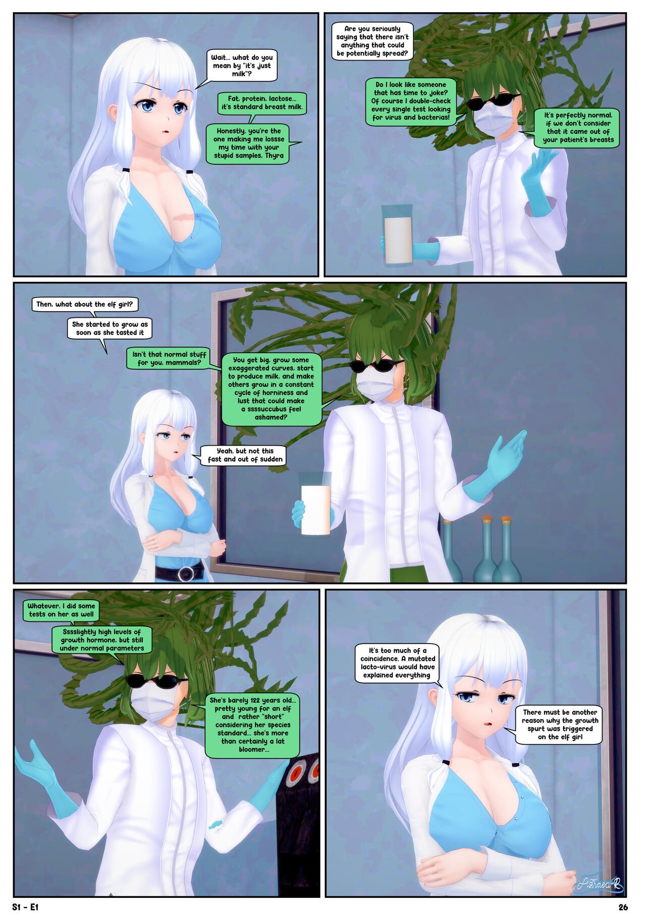Thyra’s Clinic Hours – Astraea-R - Porn Comics | LustyComix Thyras Clinic Hours Astraea R 27