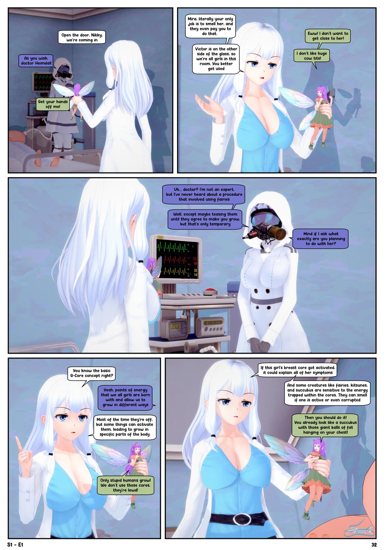Thyra’s Clinic Hours – Astraea-R - Porn Comics | LustyComix Thyras Clinic Hours Astraea R 33