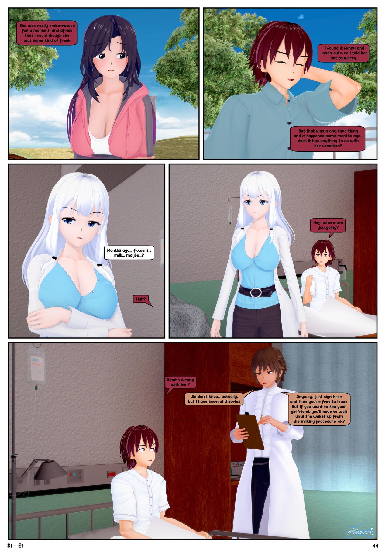 Thyra’s Clinic Hours – Astraea-R - Porn Comics | LustyComix Thyras Clinic Hours Astraea R 45