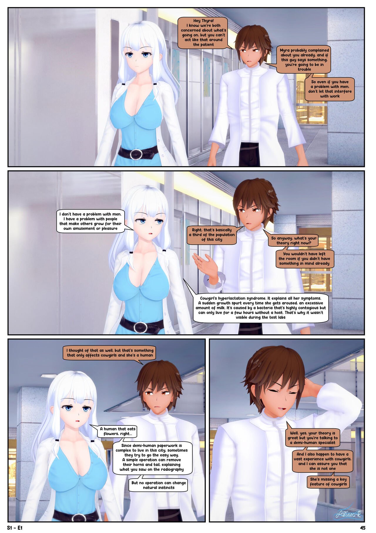 Thyra’s Clinic Hours – Astraea-R - Porn Comics | LustyComix Thyras Clinic Hours Astraea R 46