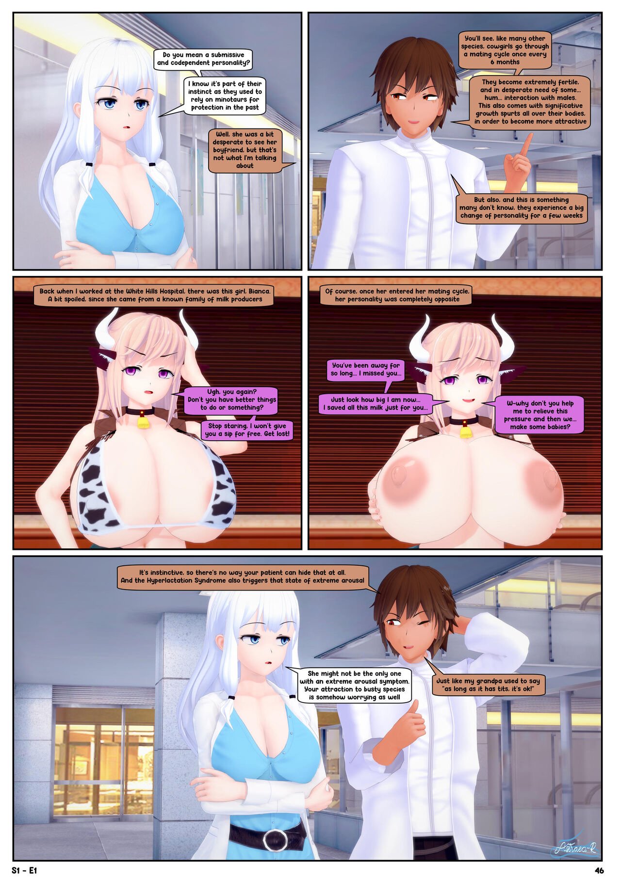 Thyra’s Clinic Hours – Astraea-R - Porn Comics | LustyComix Thyras Clinic Hours Astraea R 47