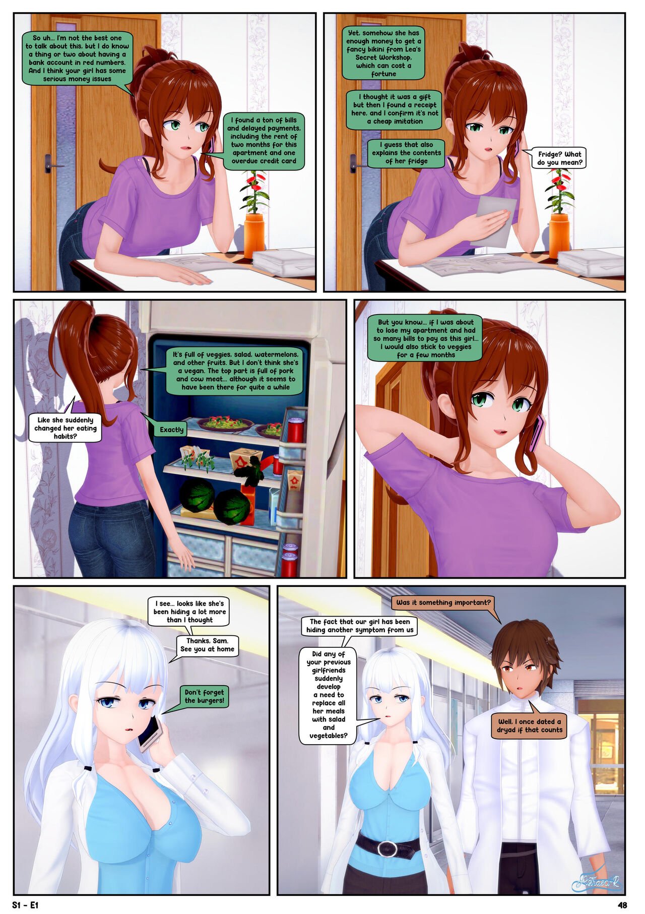 Thyra’s Clinic Hours – Astraea-R - Porn Comics | LustyComix Thyras Clinic Hours Astraea R 49