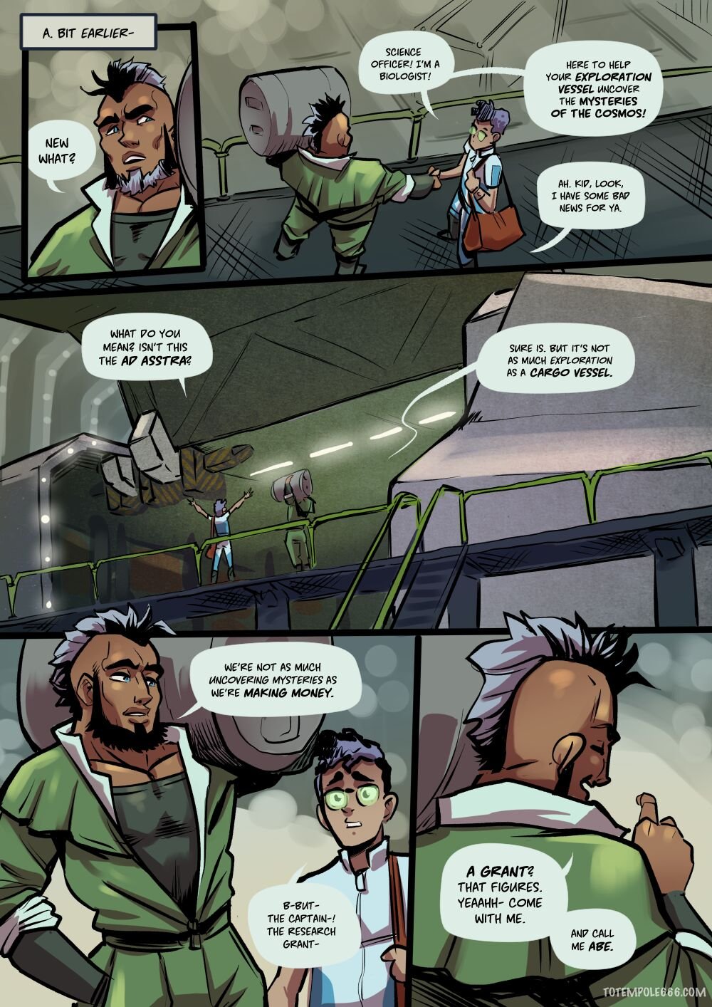 Ad Asstra – Totempole - Porn Comics | LustyComix Totempole Ad Asstra 02