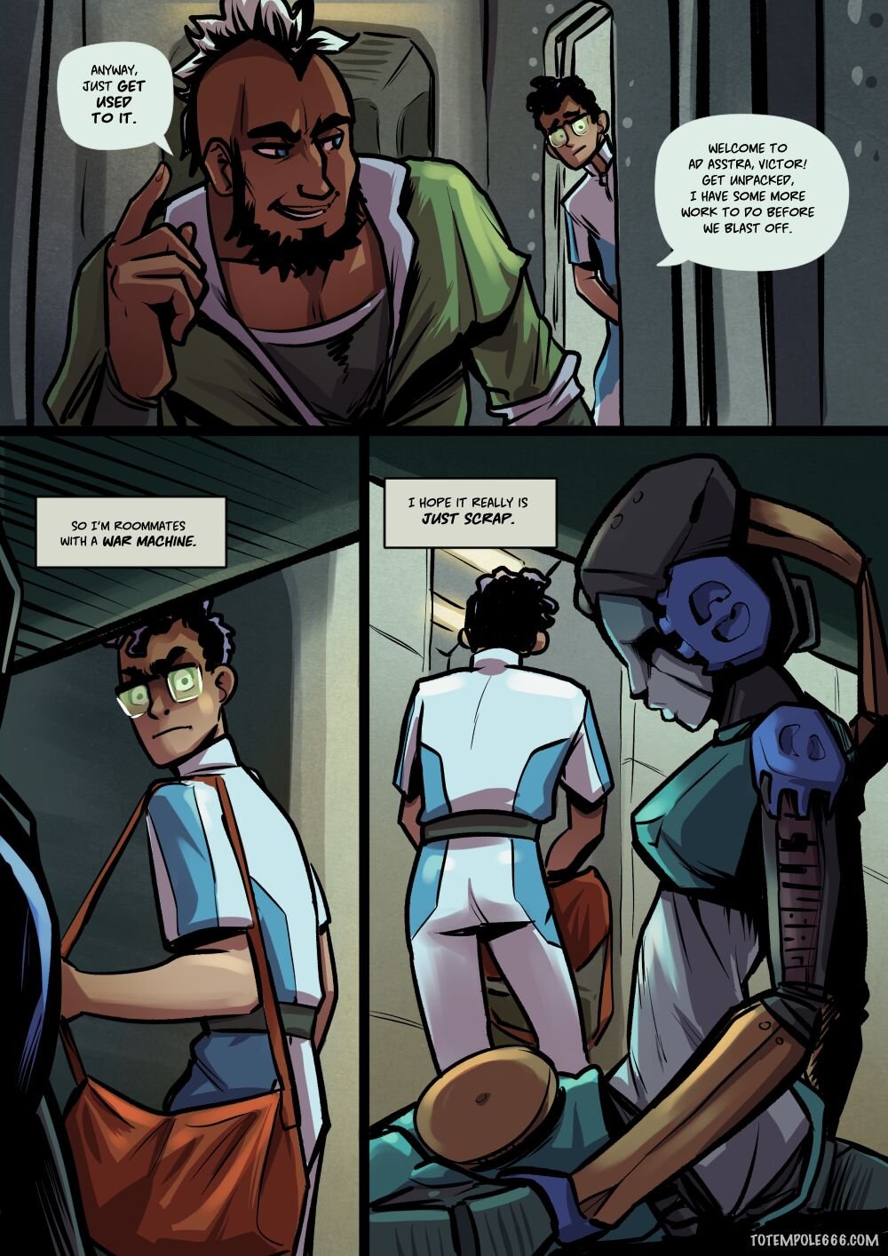 Ad Asstra – Totempole - Porn Comics | LustyComix Totempole Ad Asstra 09