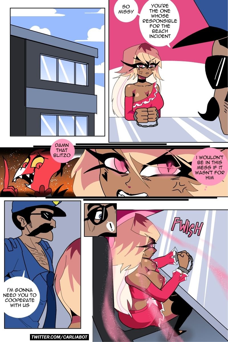 Verosika Interrogation – Carliabot - Porn Comics | LustyComix Verosika Interrogation Carliabot 01